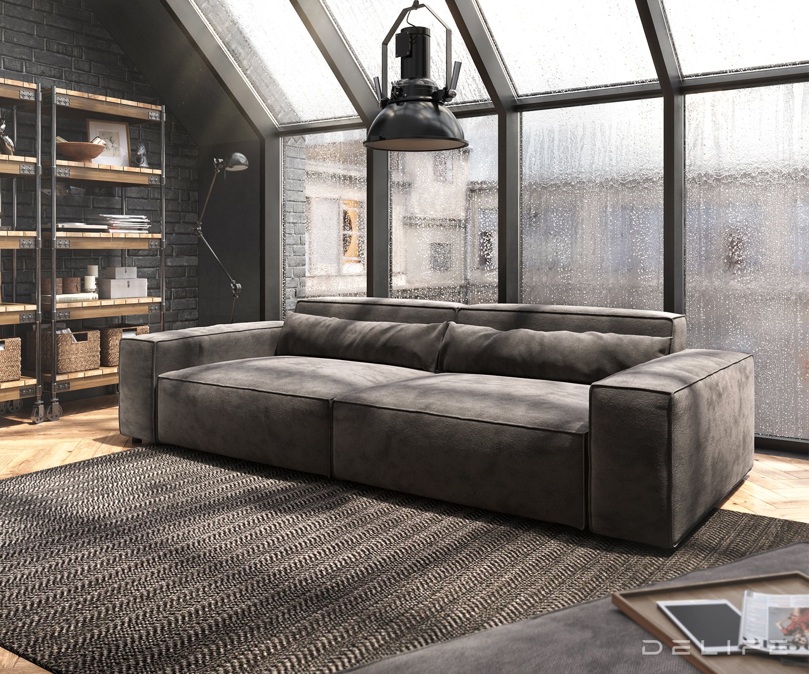 Kavč Sirpio XL 270x130cm, Material: Mikrofibra
