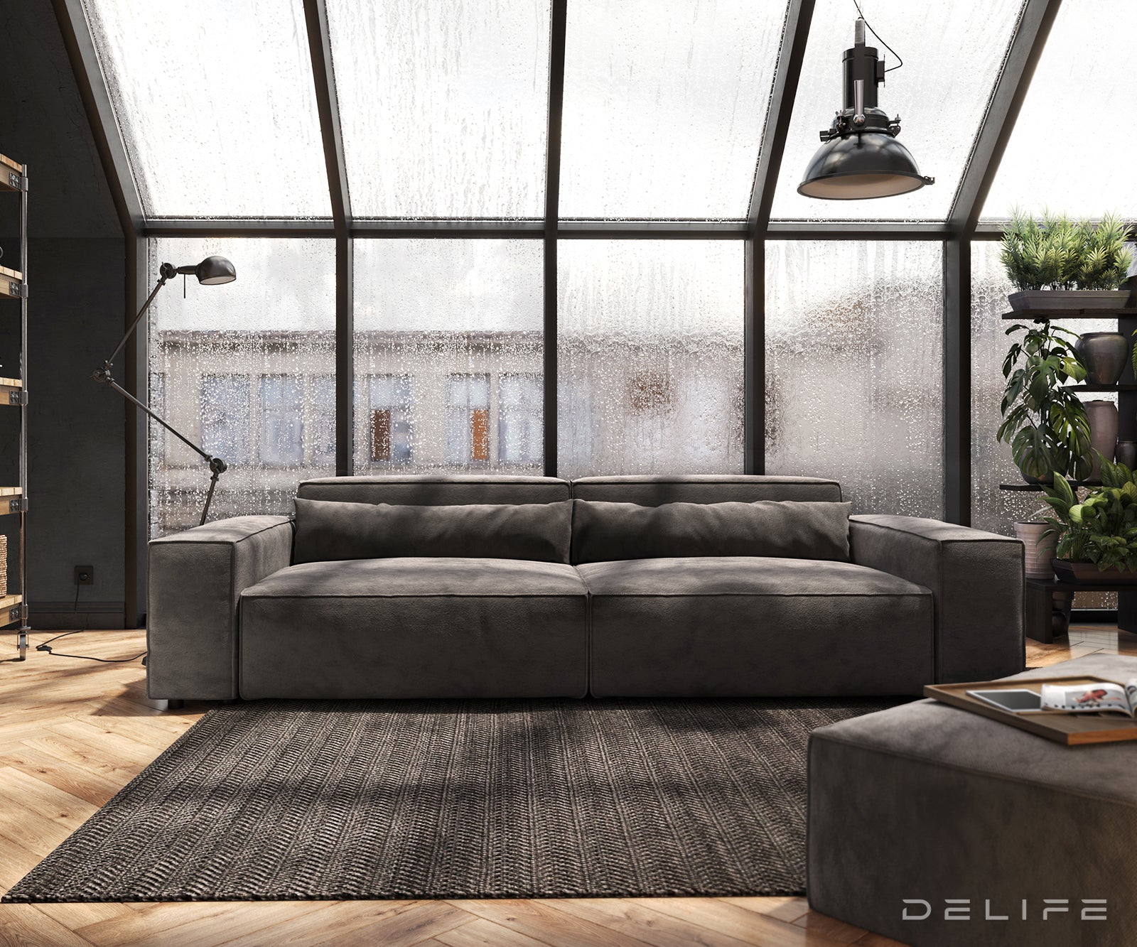 Kavč Sirpio XL 270x130cm, Material: Mikrofibra