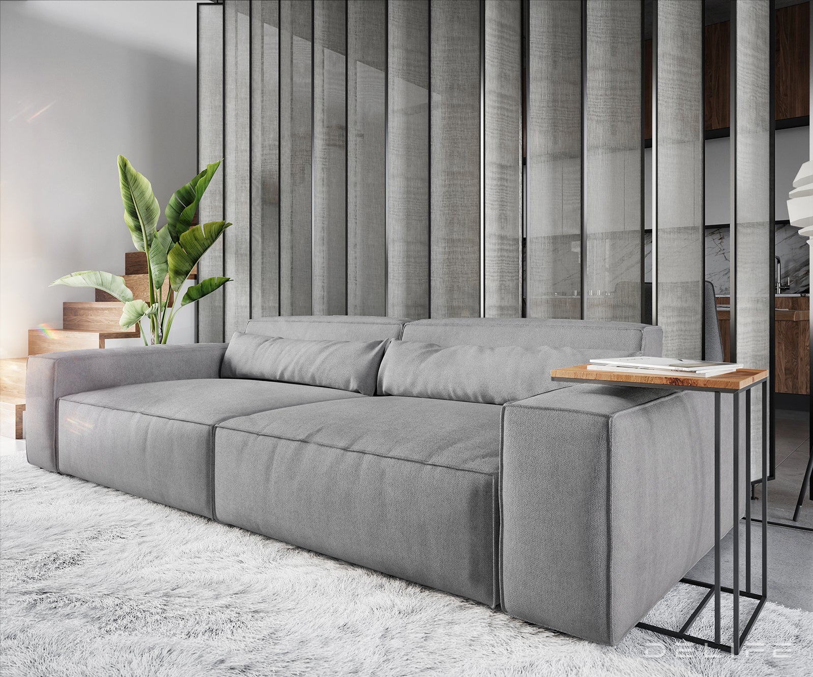 Kavč Sirpio XL 270x130cm, Material: Mikrofibra