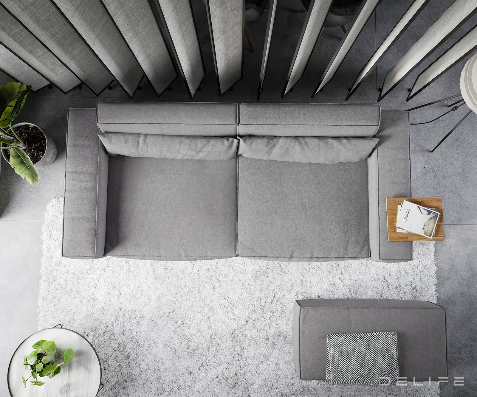 Kavč Sirpio XL 270x130cm, Material: Mikrofibra