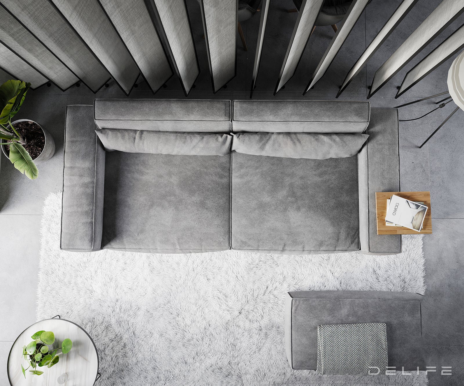 Kavč Sirpio XL 270x130cm, Material: Mikrofibra