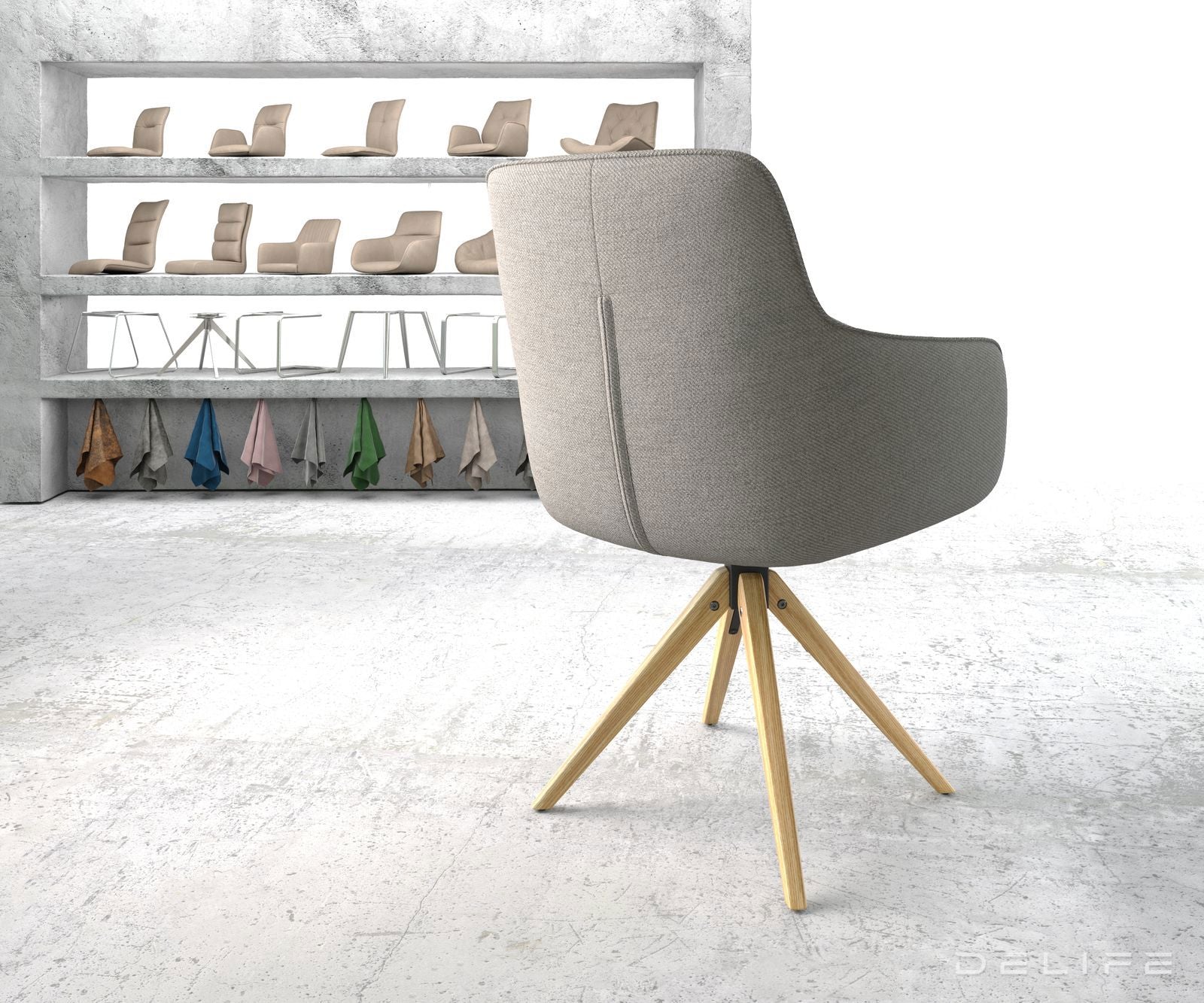 Jedilni stol Pejo, Material: Plosko tkanje