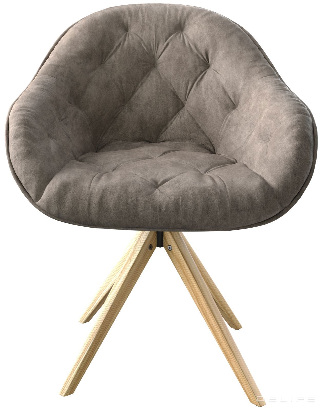 Jedilni stol Gaio, Material: Mikrofibra