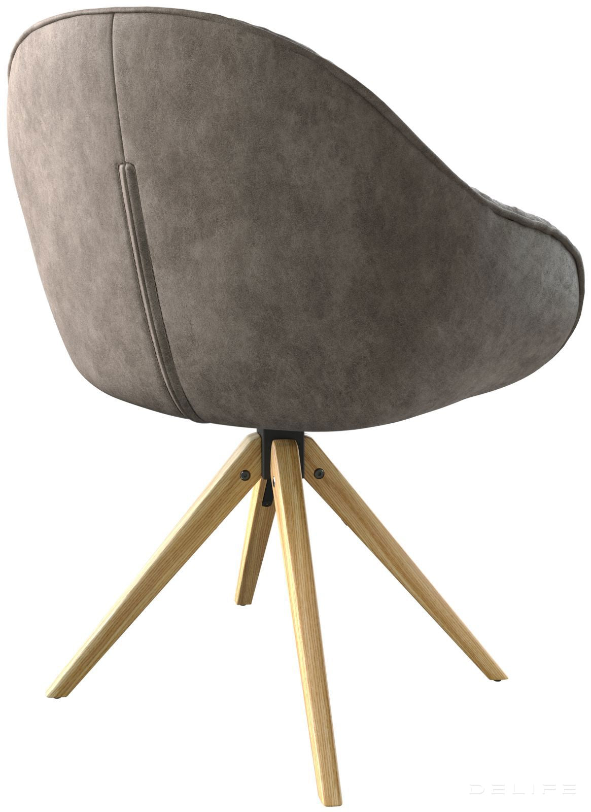 Jedilni stol Gaio, Material: Mikrofibra