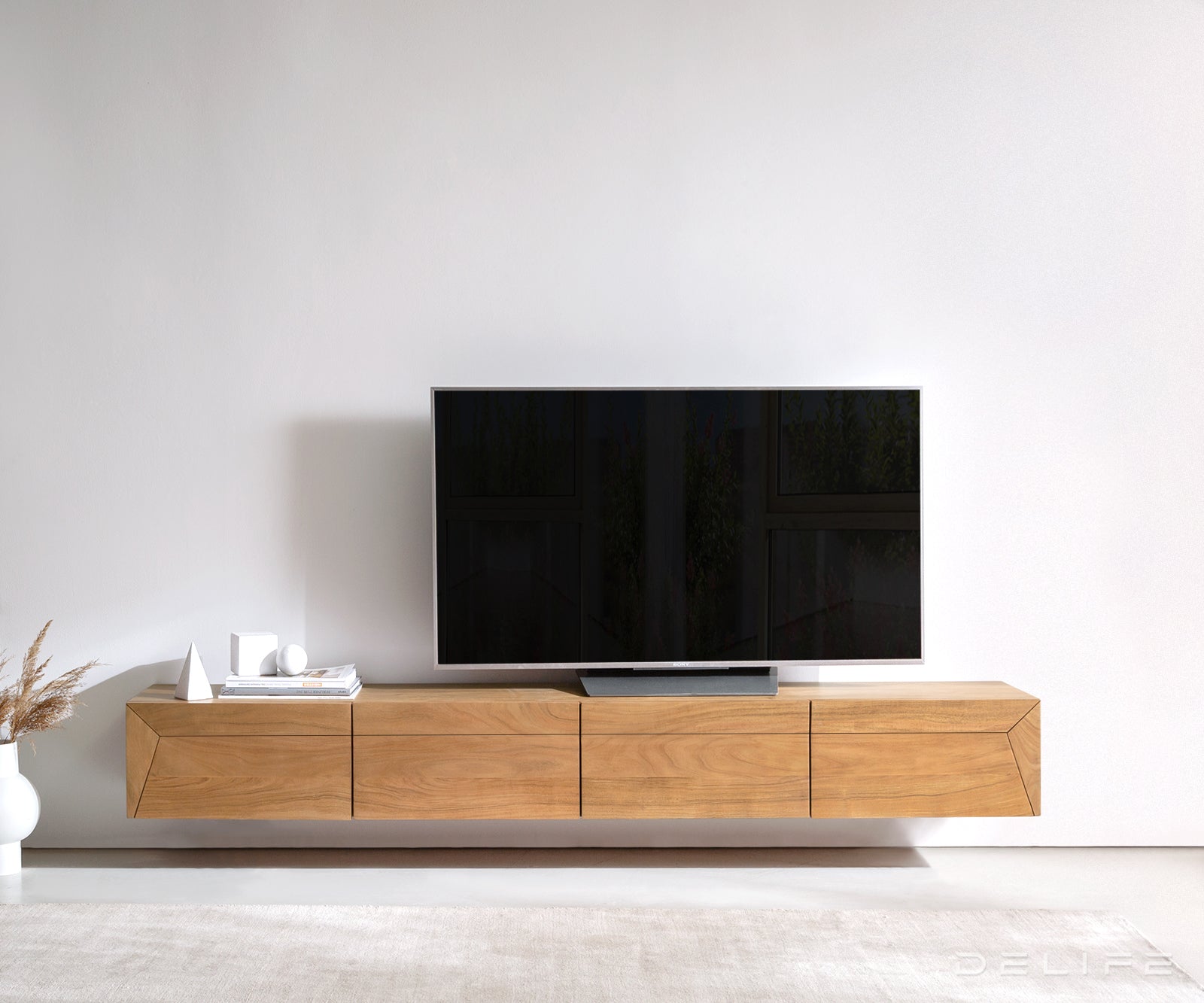 Kayu komoda 200x35cm, Material: Akacija