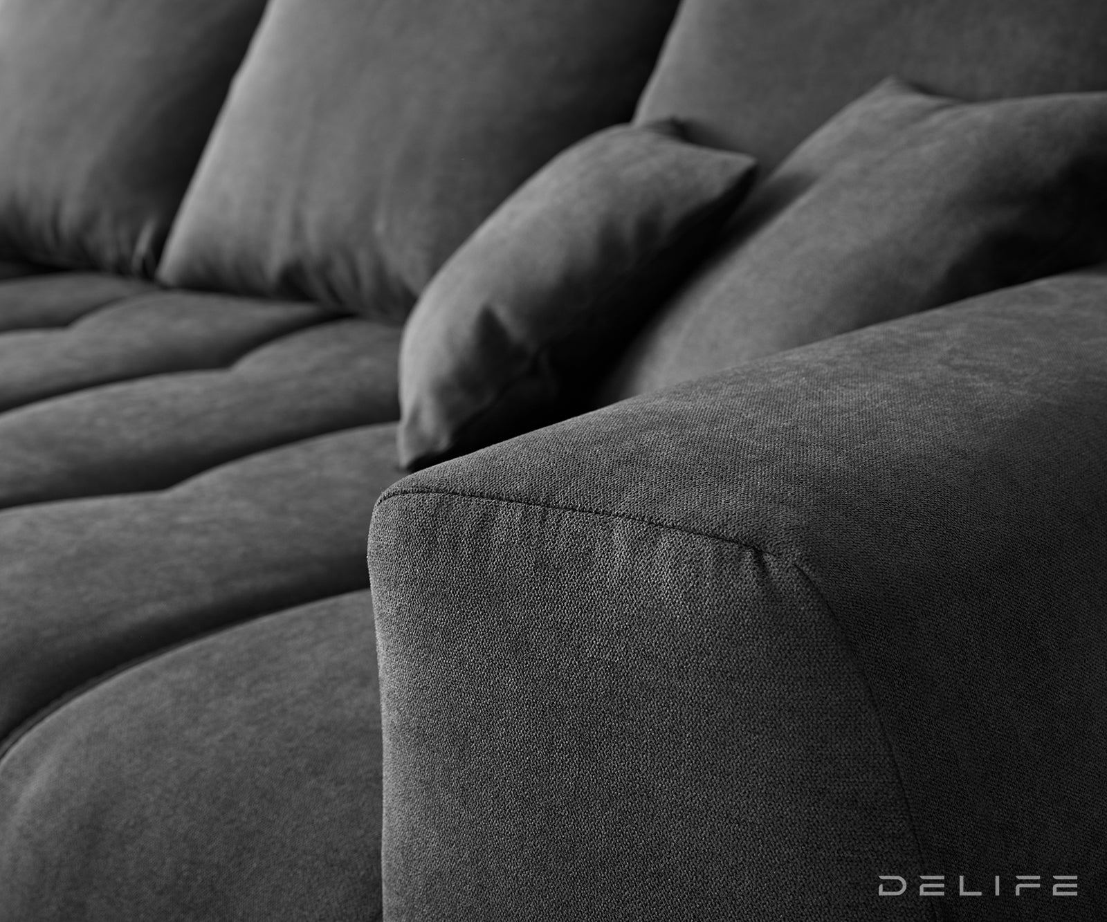 Kotna sedežna garnitura Josea 300x215cm, Material: Mikrofibra