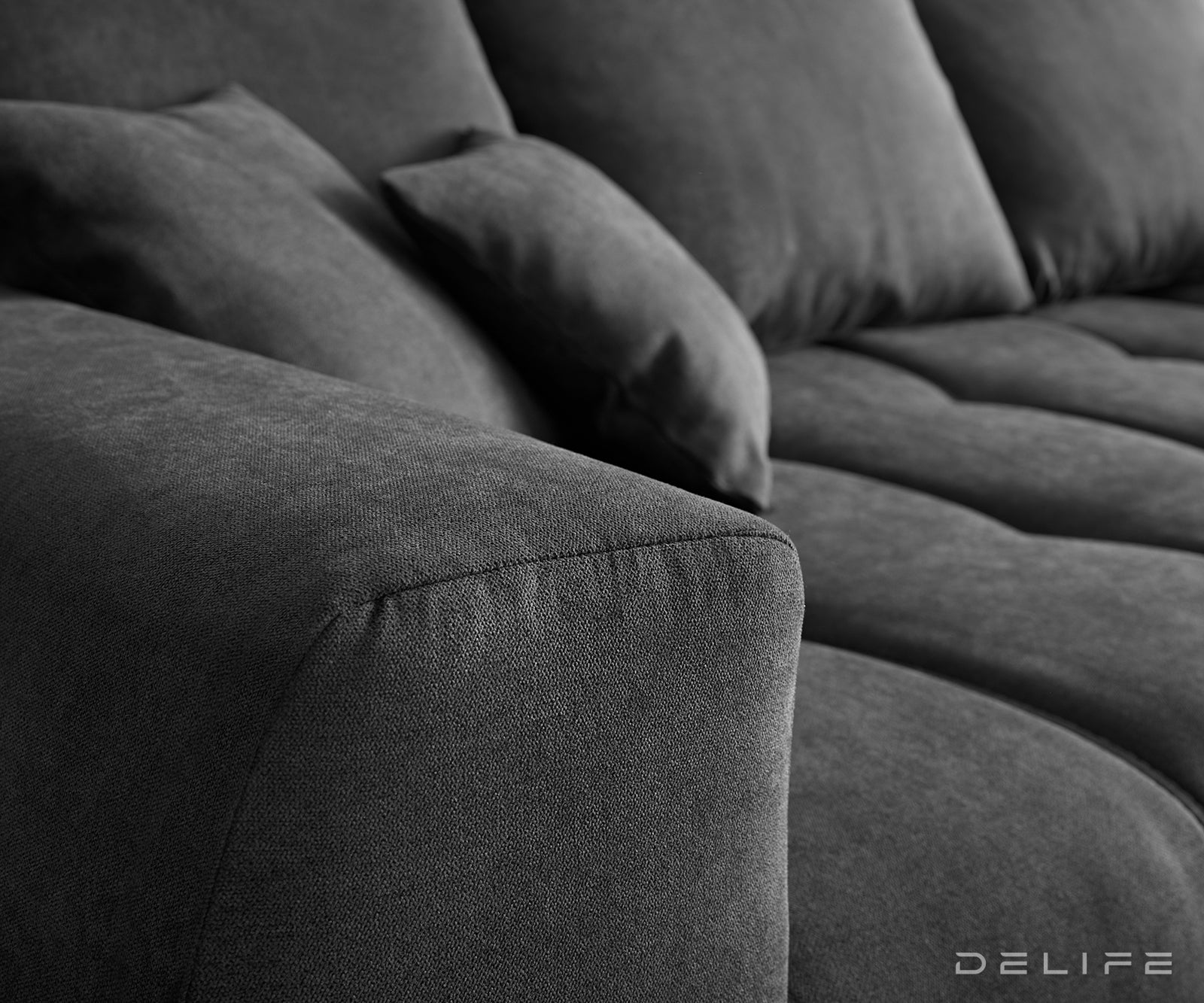 Kotna sedežna garnitura Josea 300x215cm, Material: Mikrofibra