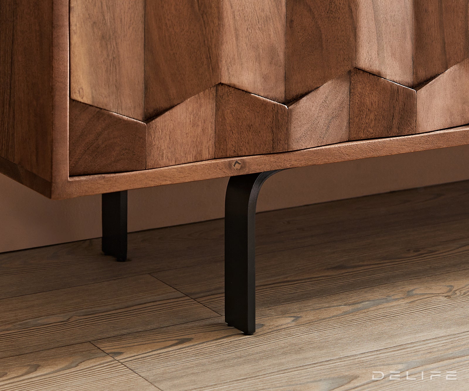 Predalnik Fevo 175 cm, Material: Akacija