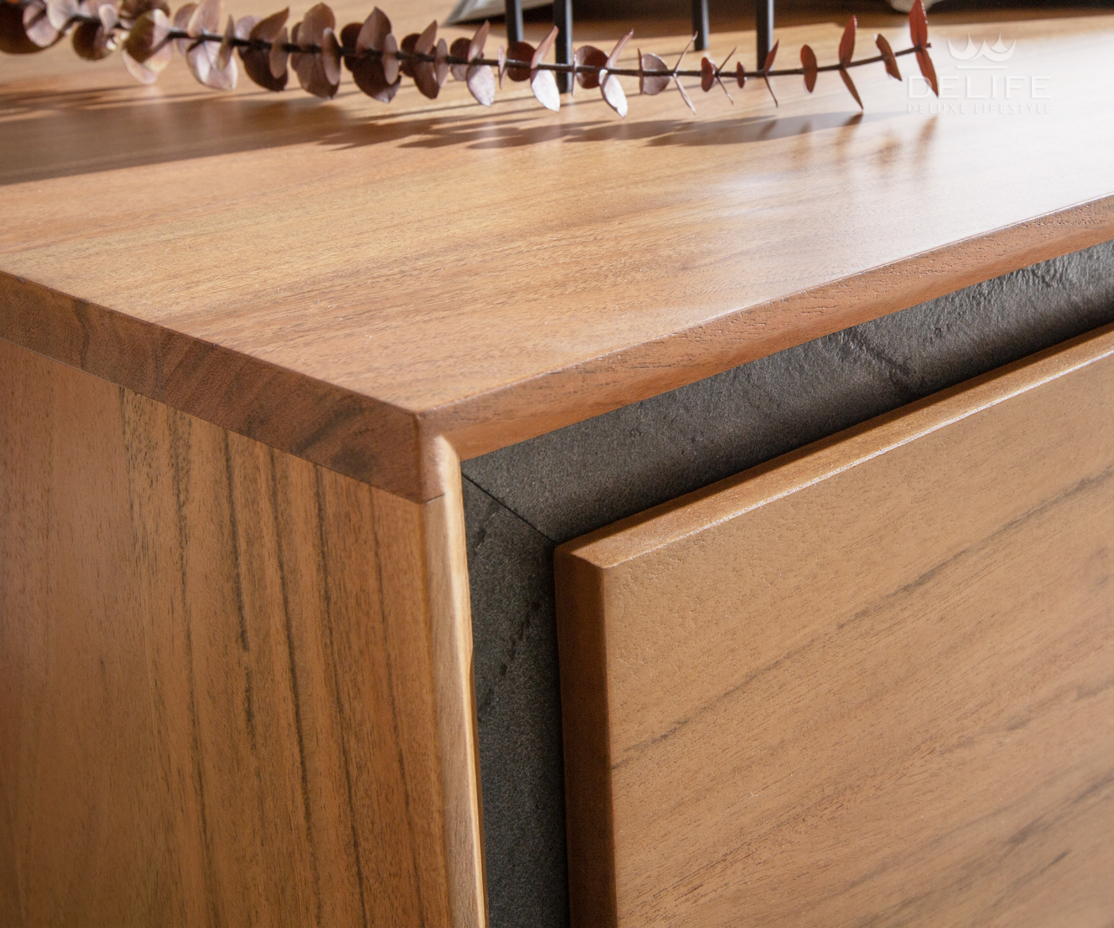 Predalnik Stonegrace 175 cm, Material: Akacija