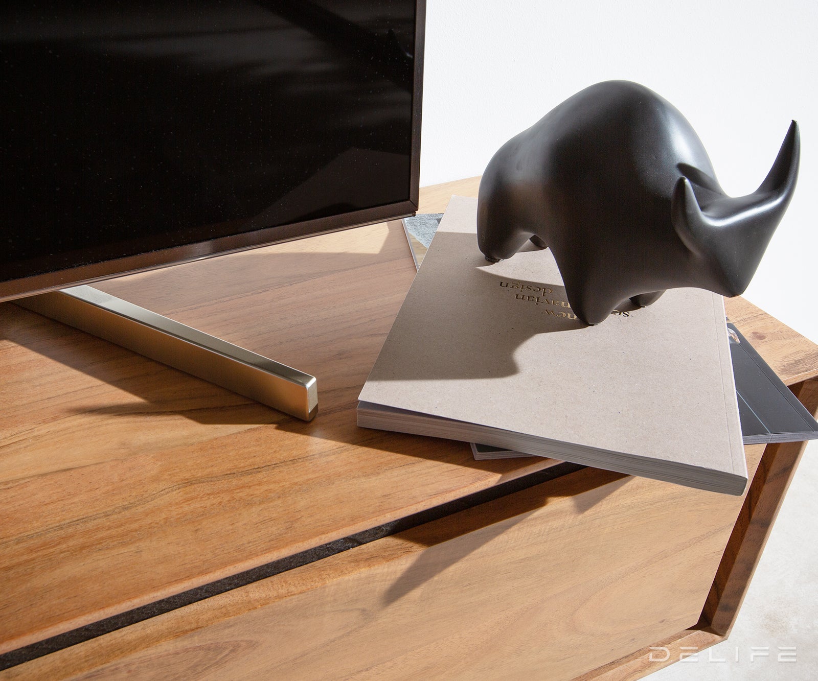 Predalnik Stonegrace 175 cm, Material: Akacija