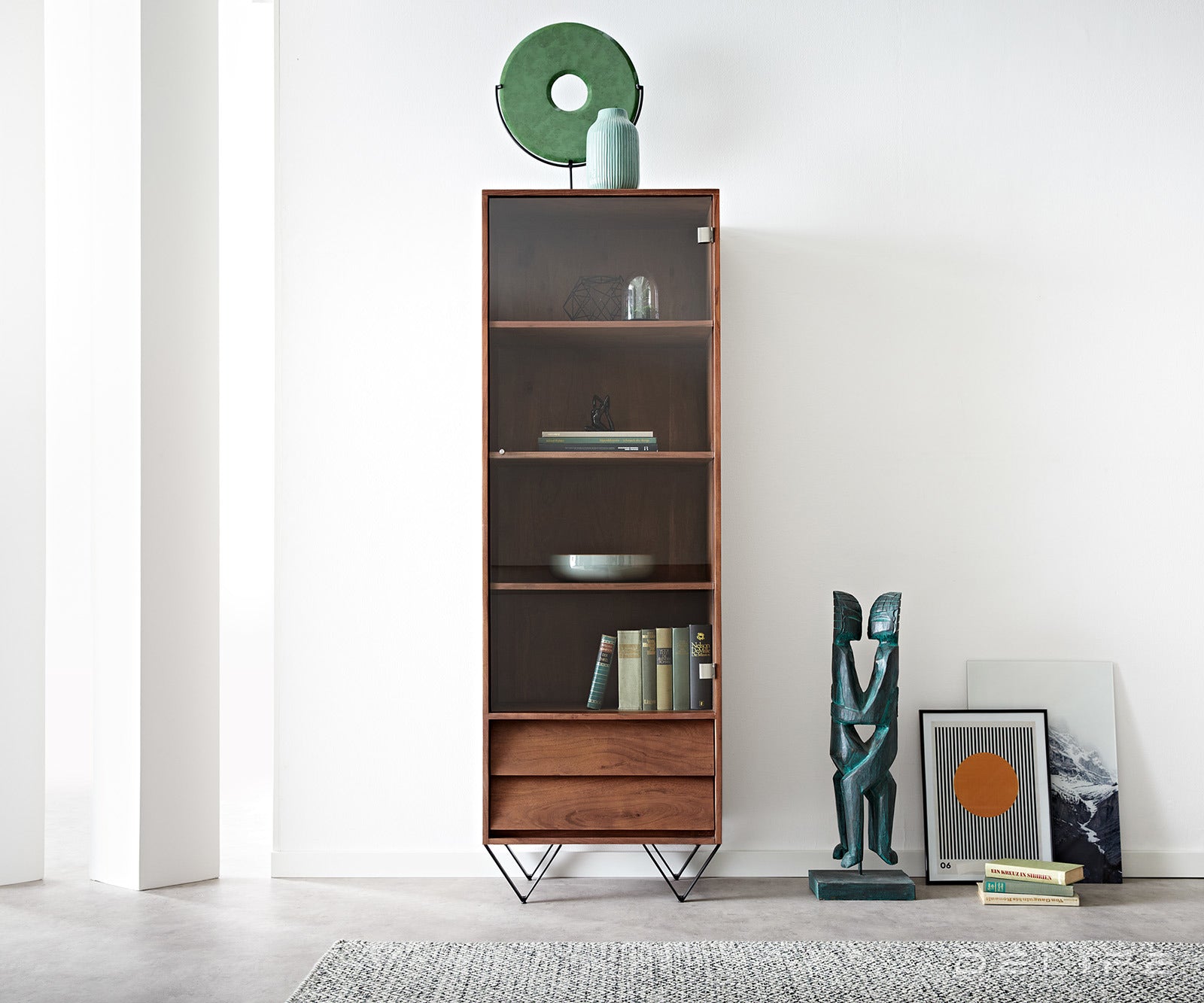 Visoka komoda Eloi, Material: Akacija 