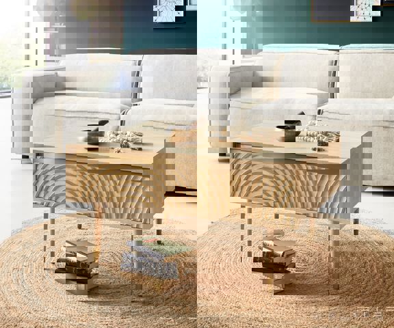 Klubska mizica Budaya, Material: Mango