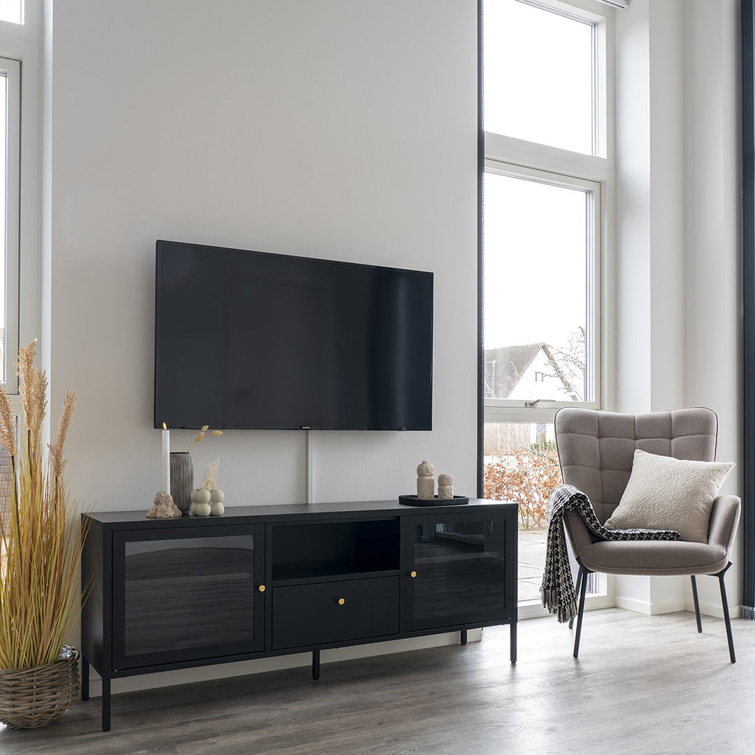 TV stojalo Dalby, material: jeklo