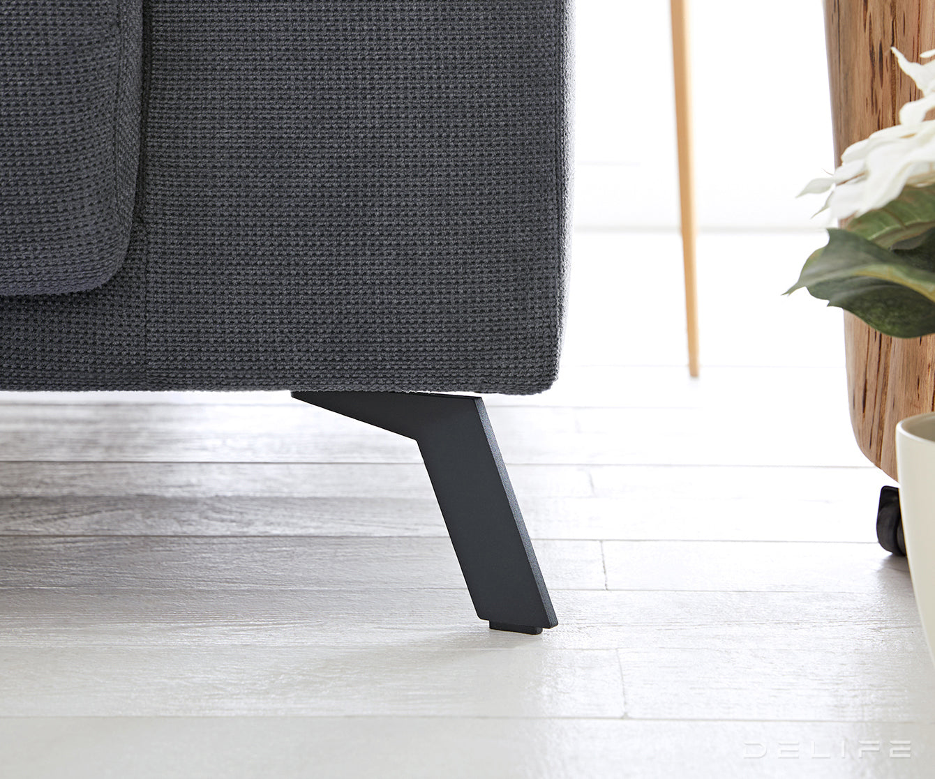 Kotna sedežna garnitura Ordino 284x200cm, Material: Mikrofibra