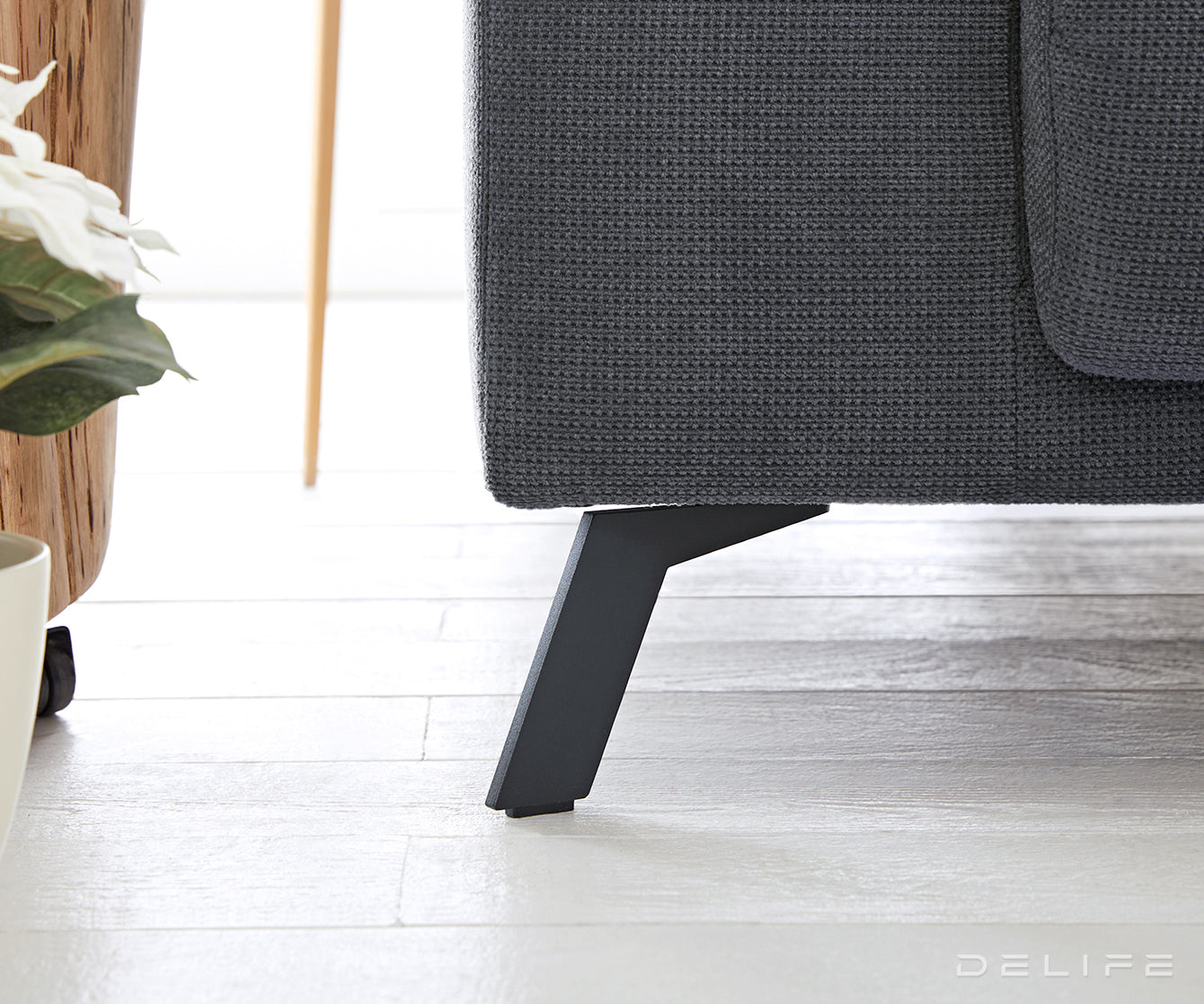 Kotna sedežna garnitura Ordino 284x200cm, Material: Mikrofibra