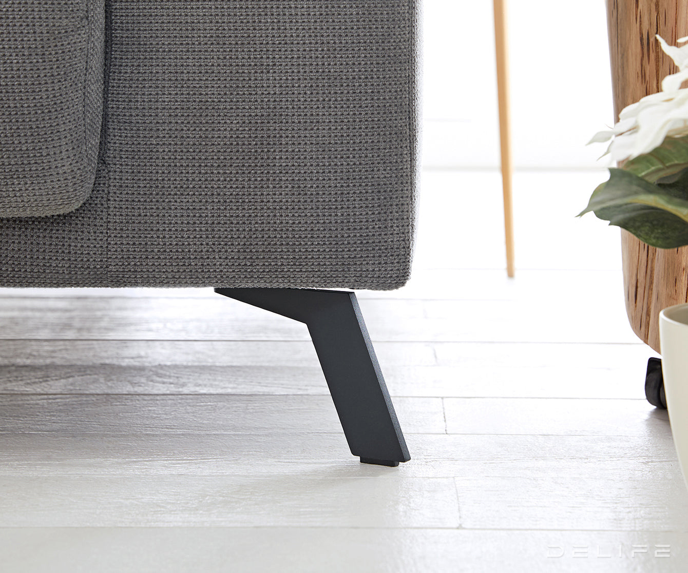 Kotna sedežna garnitura Ordino 284x200cm, Material: Mikrofibra