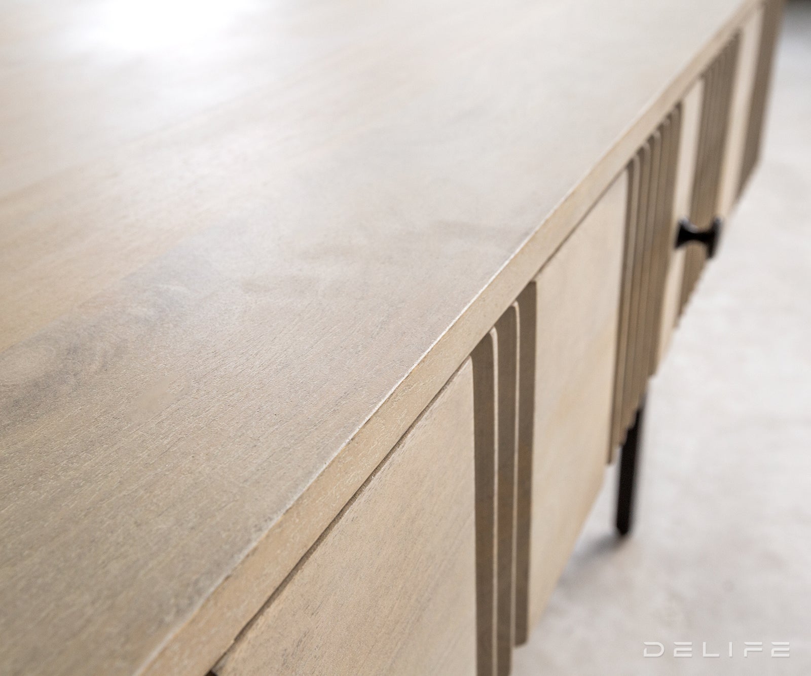 Klubska mizica Nereos 130x60x51cm, Material: Mango