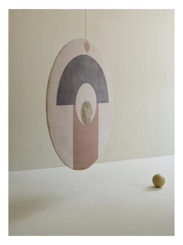 Preproga Eternal Orb, Material: 95% novozelandska volna 5% svila