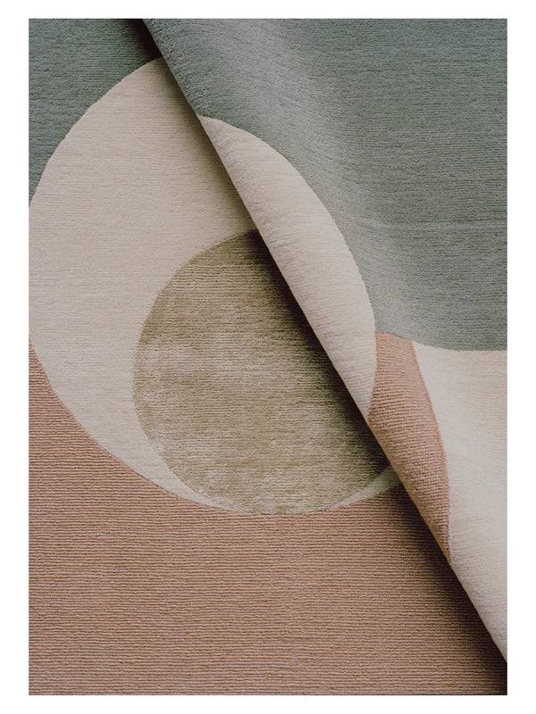 Preproga Eternal Orb, Material: 95% novozelandska volna 5% svila