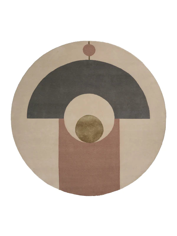 Preproga Eternal Orb, Material: 95% novozelandska volna 5% svila