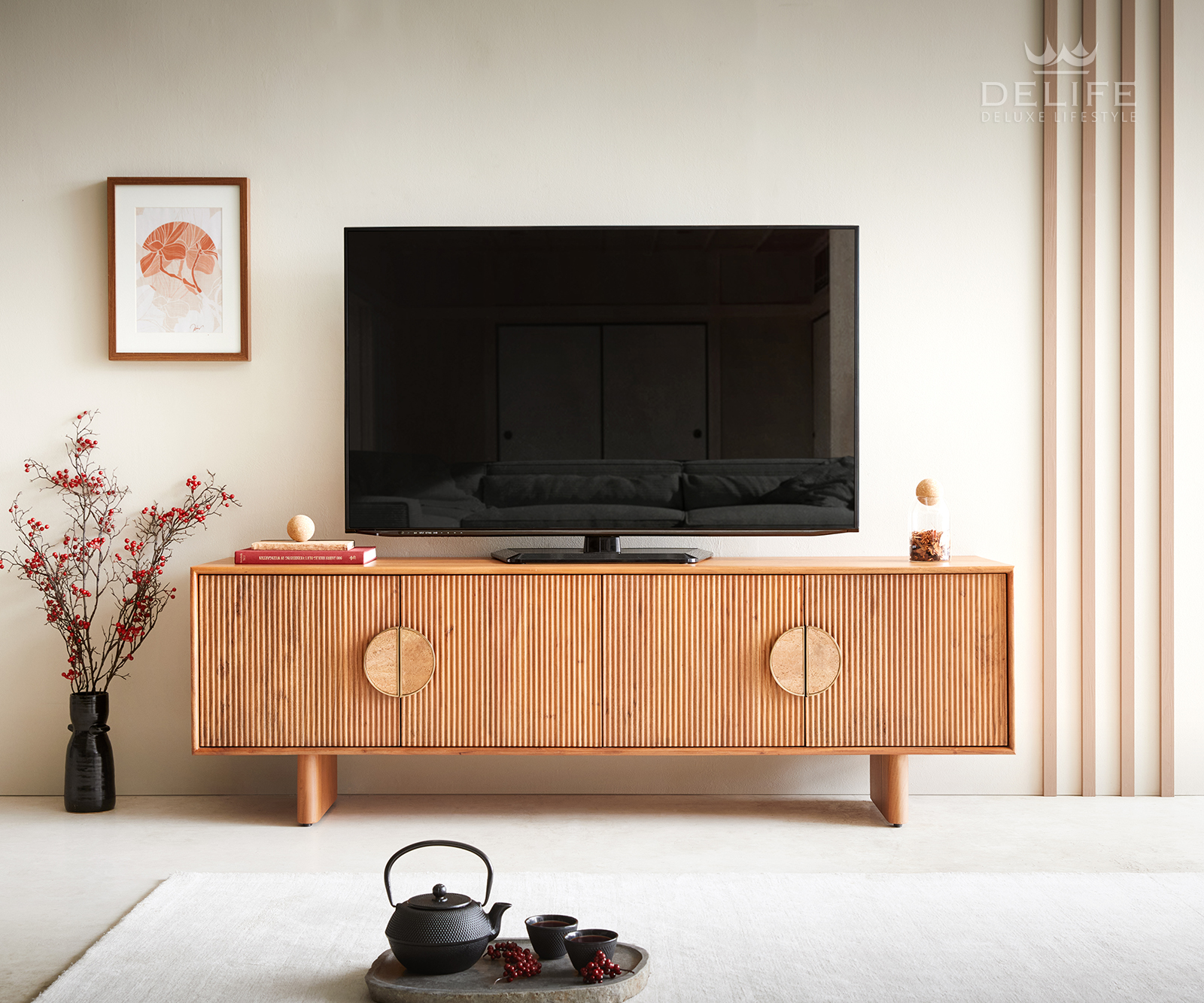 Predalnik Surimu, Material: Akacija