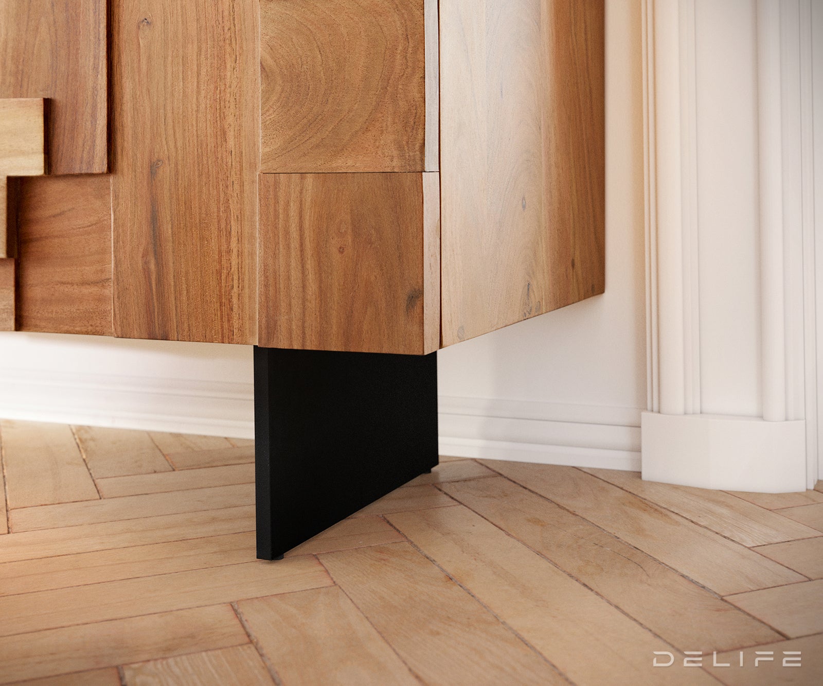 Komoda s predalnikom, 175x40cm, Material: Akacija