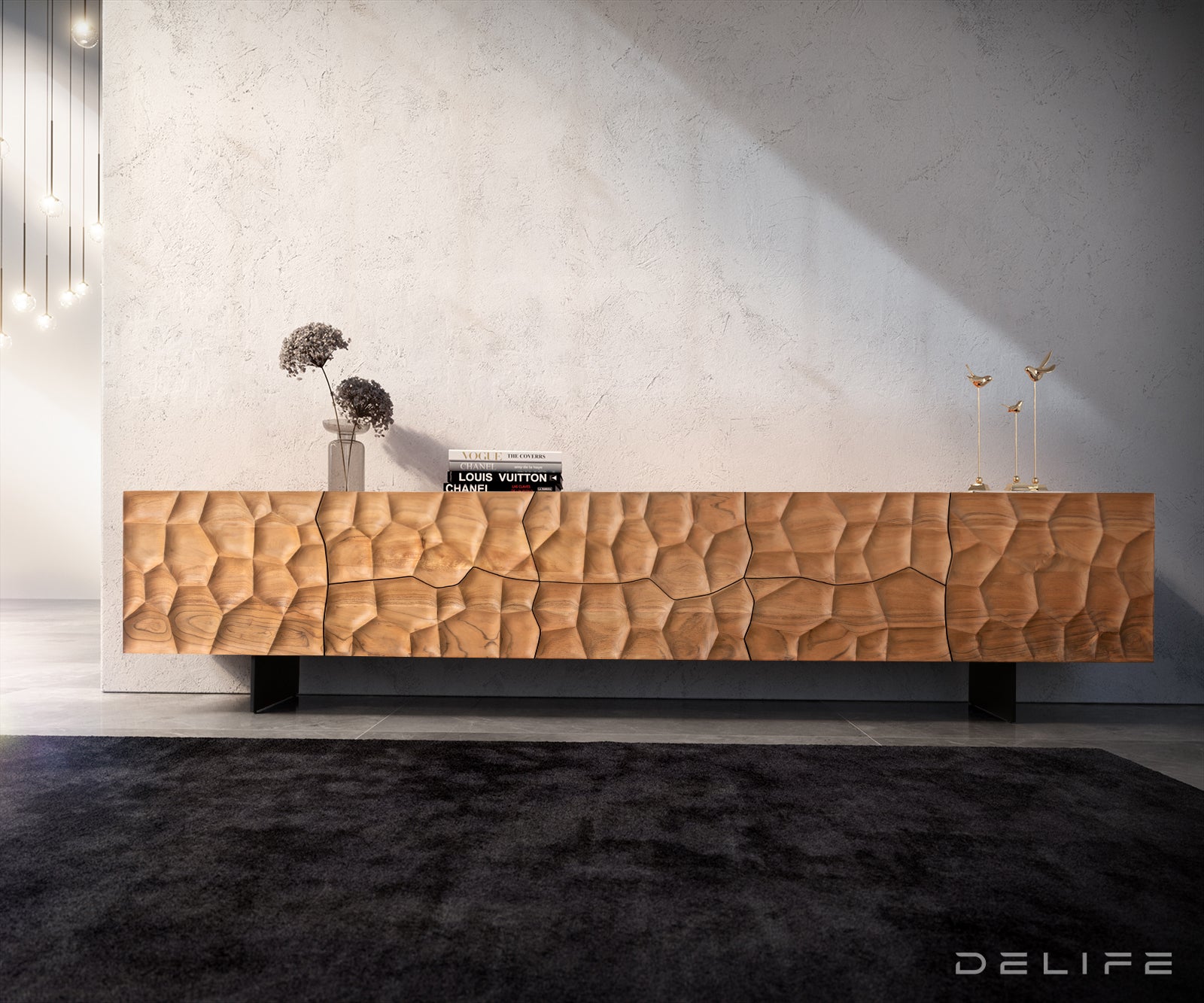 Komoda Solu, Material: Akacija