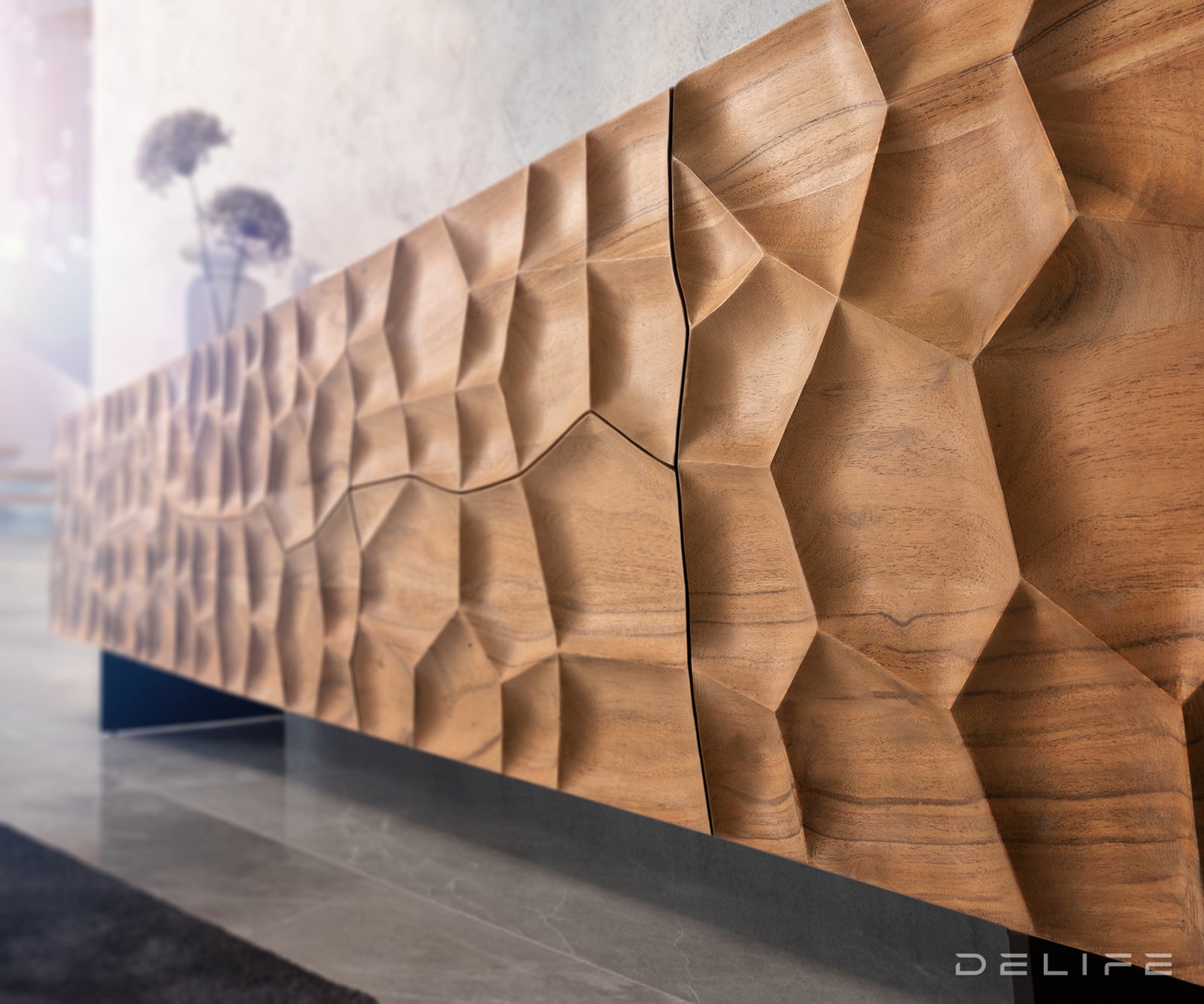 Komoda Solu, Material: Akacija