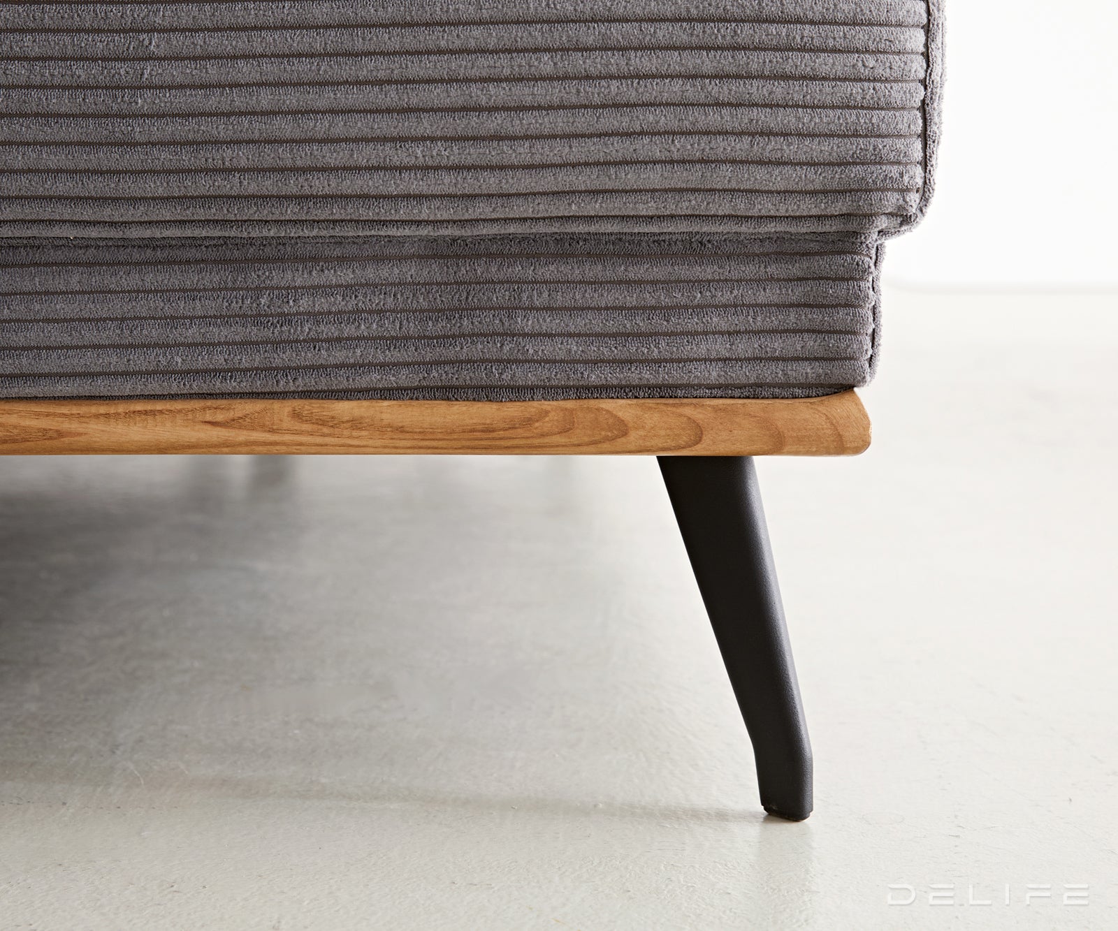 Kotna garnitura Evelio 320x201cm, Material: Rebrasta tkanina