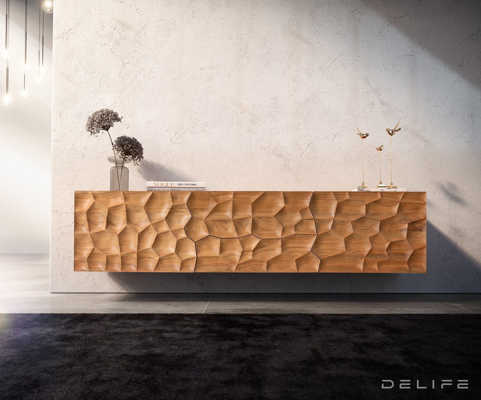 Komoda Solu, Material: Akacija