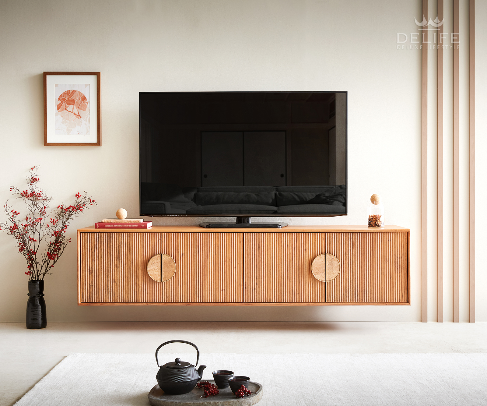 Predalnik Surimu, Material: Akacija