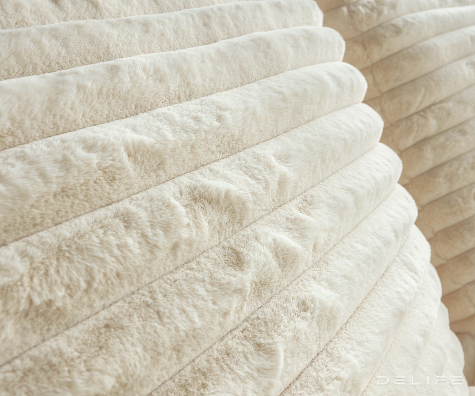 Kotna garnitura Isla 331x226cm, Material: Plišasto rebrasto blago