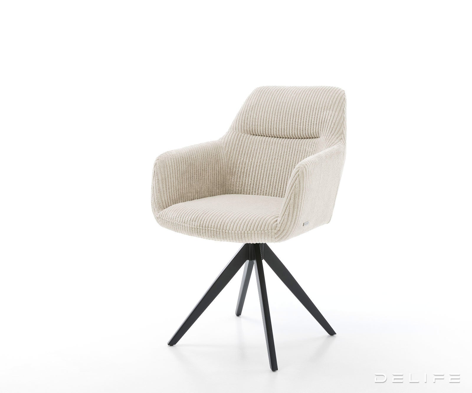 Jedilni stol Pejo, Material: Rebrasta tkanina