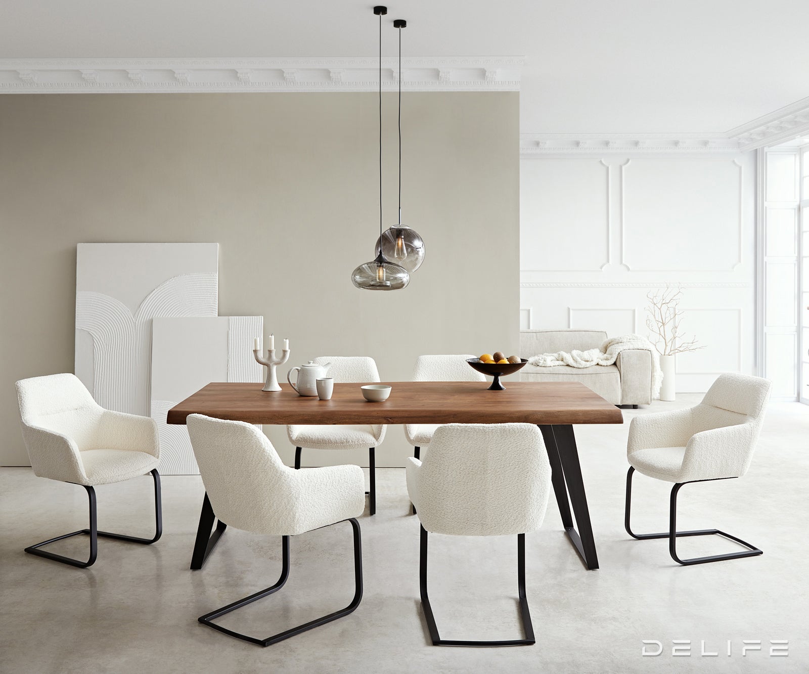 Jedilni stol Pejo, Material: Bukle