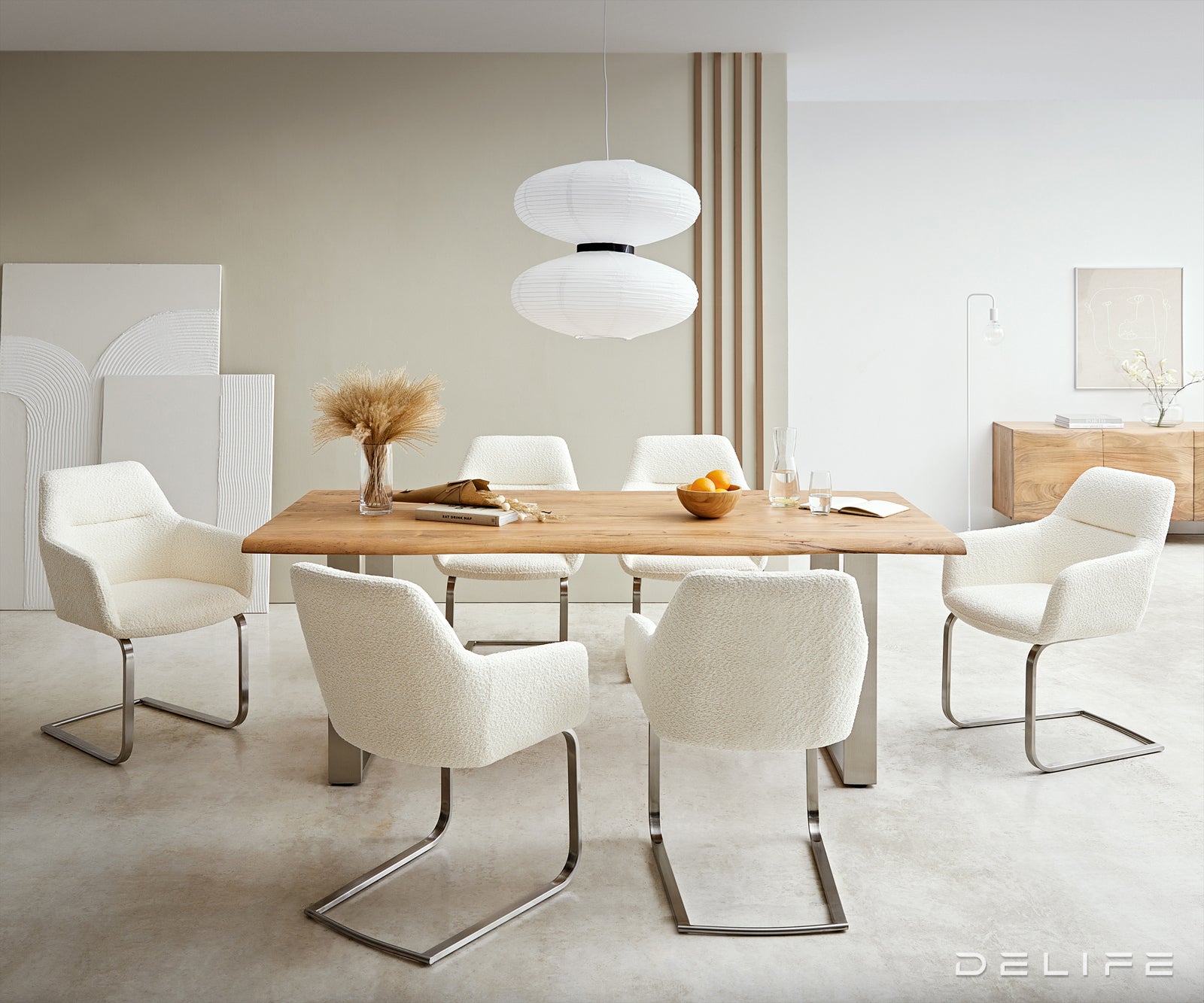 Jedilni stol Pejo, Material: Bukle