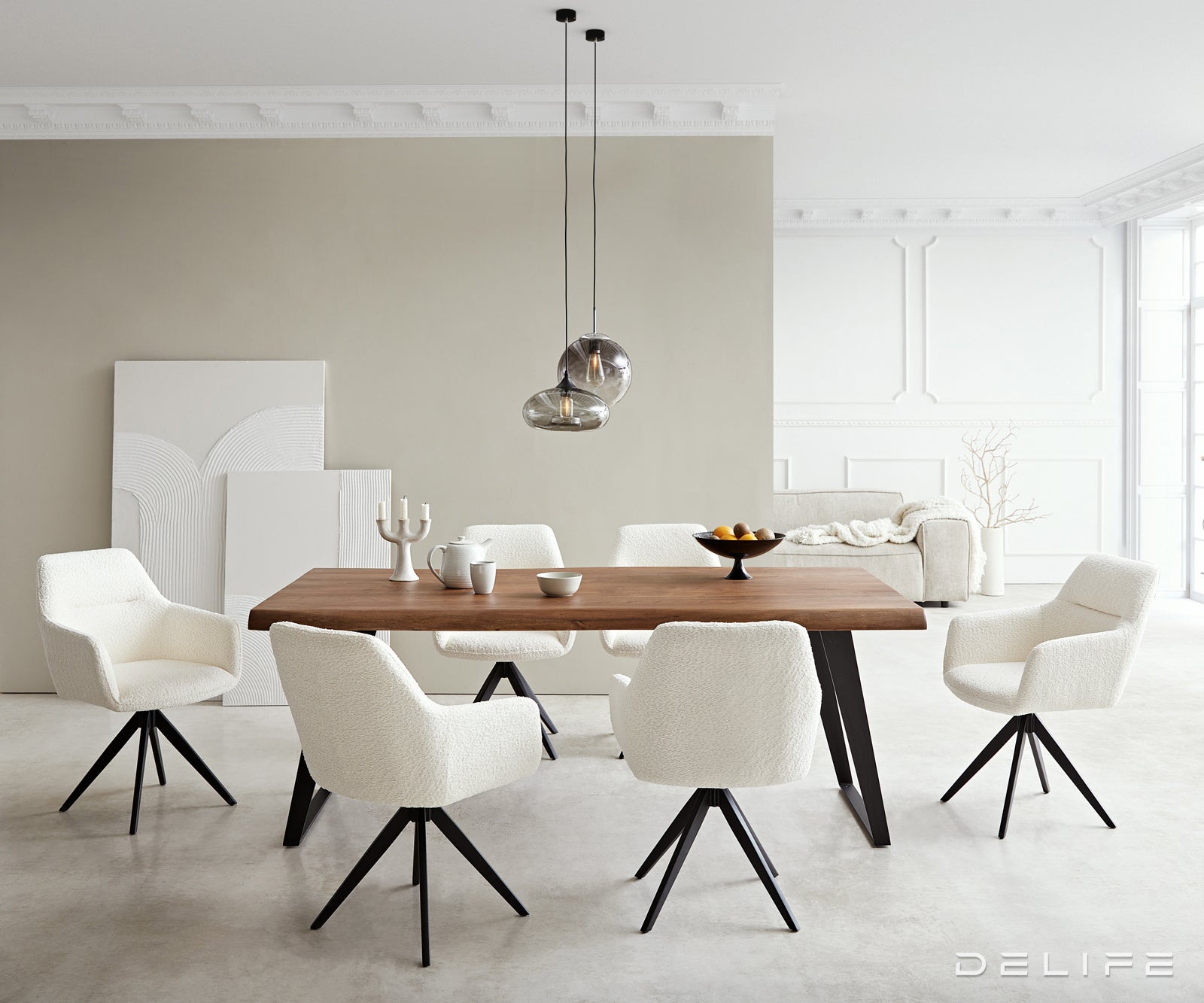 Jedilni stol Pejo, Material: Bukle