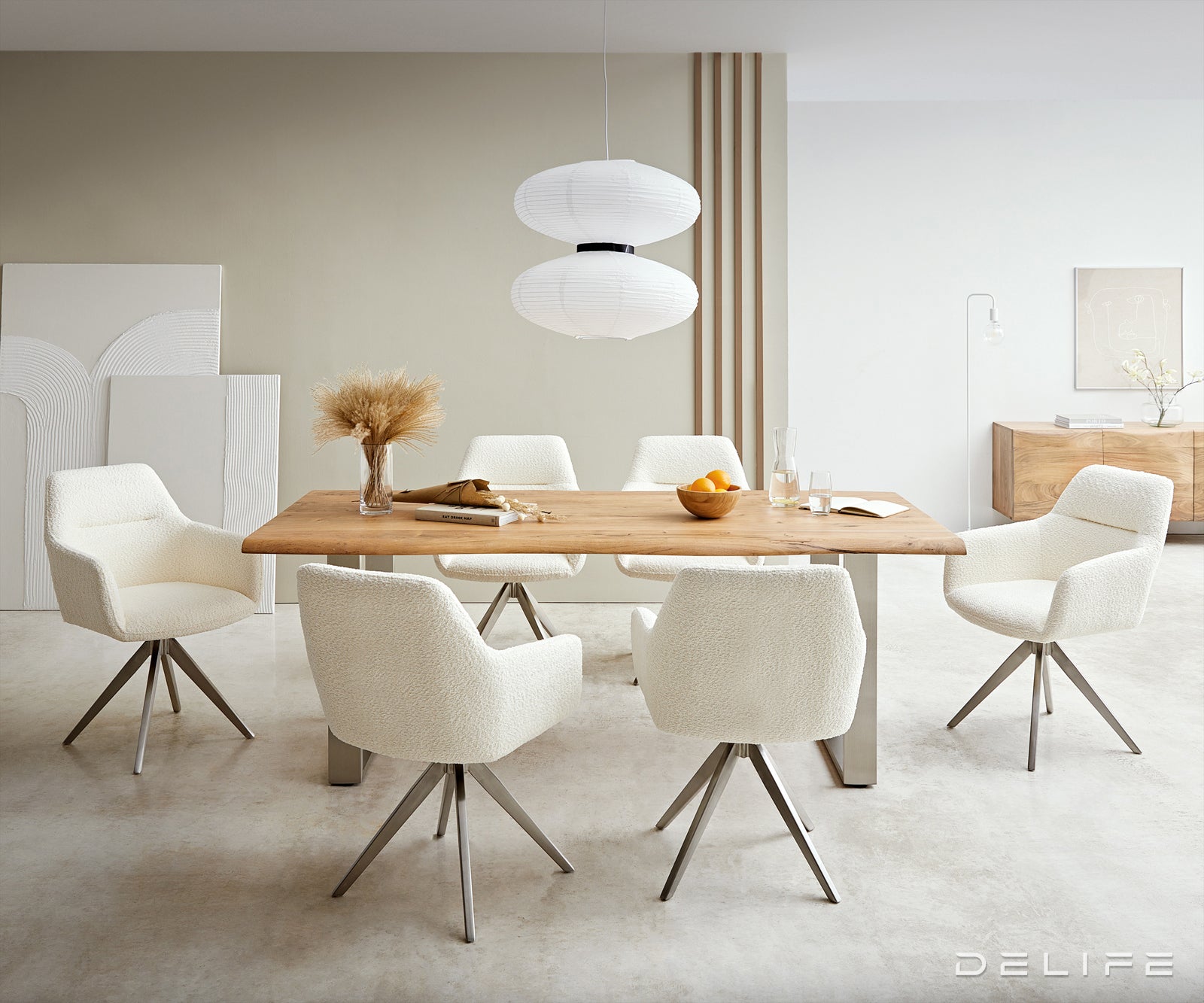 Jedilni stol Pejo, Material: Bukle