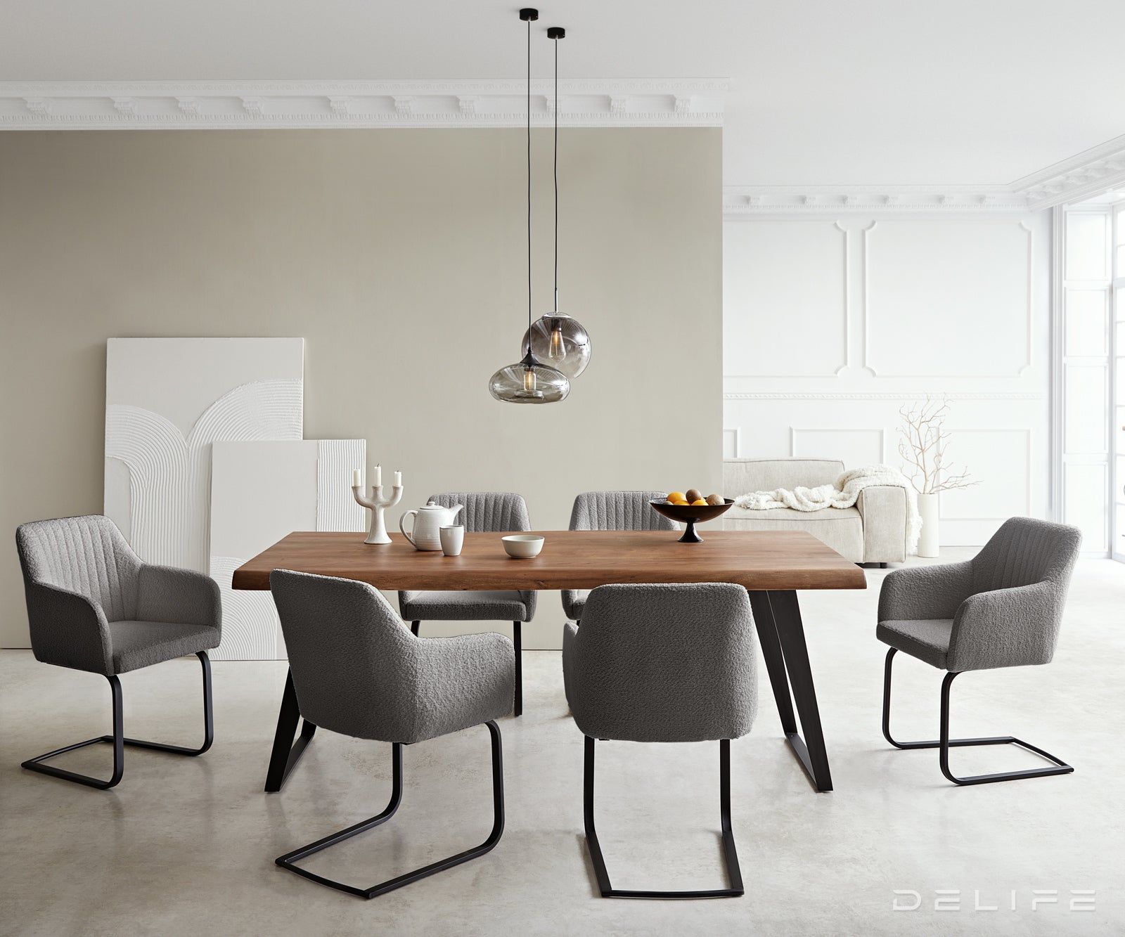 Jedilni stol Greg, Material: Bukle