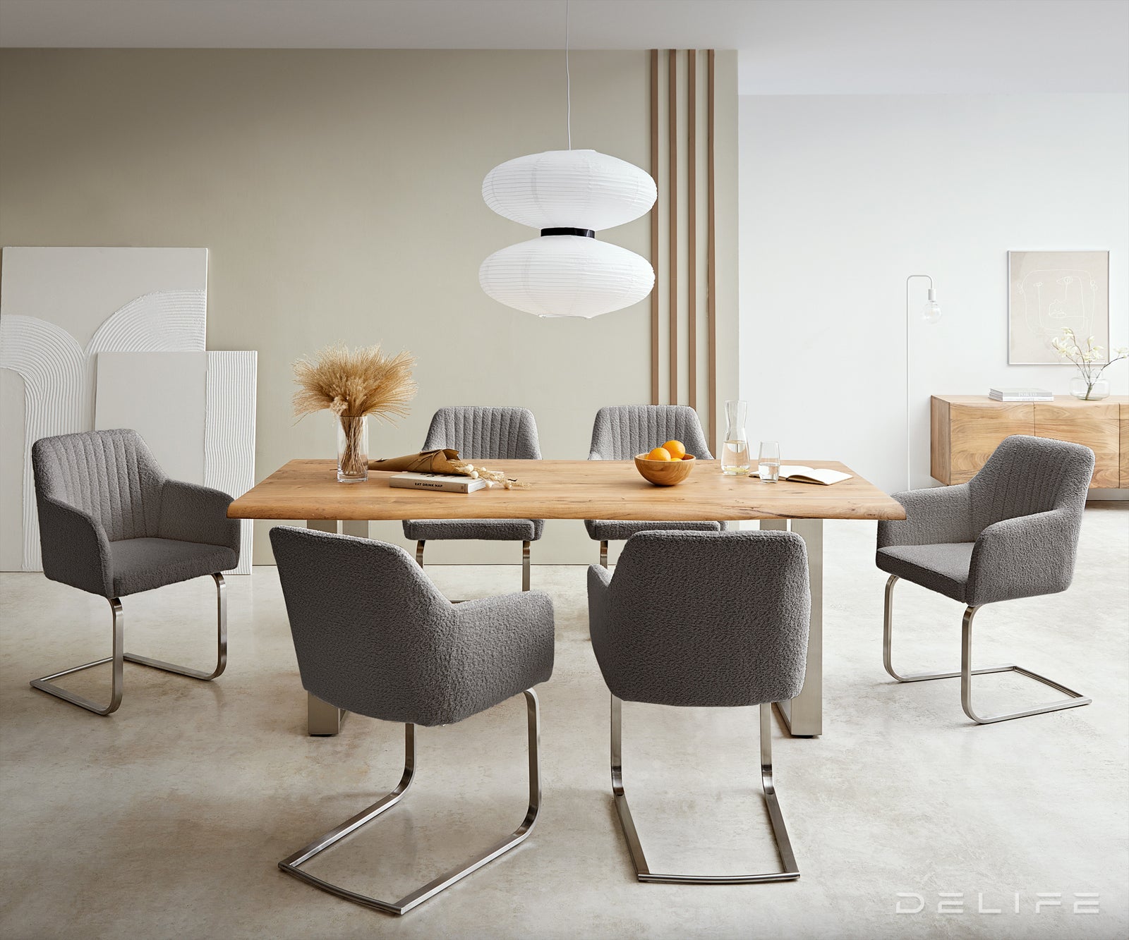 Jedilni stol Greg, Material: Bukle