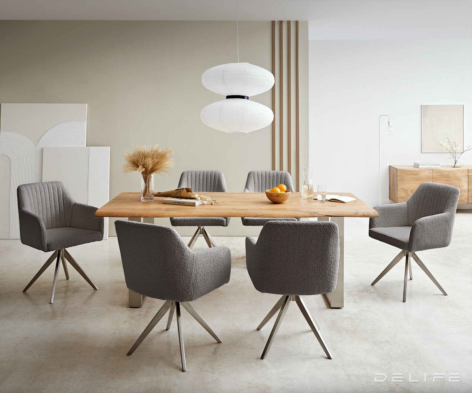 Jedilni stol Greg, Material: Bukle