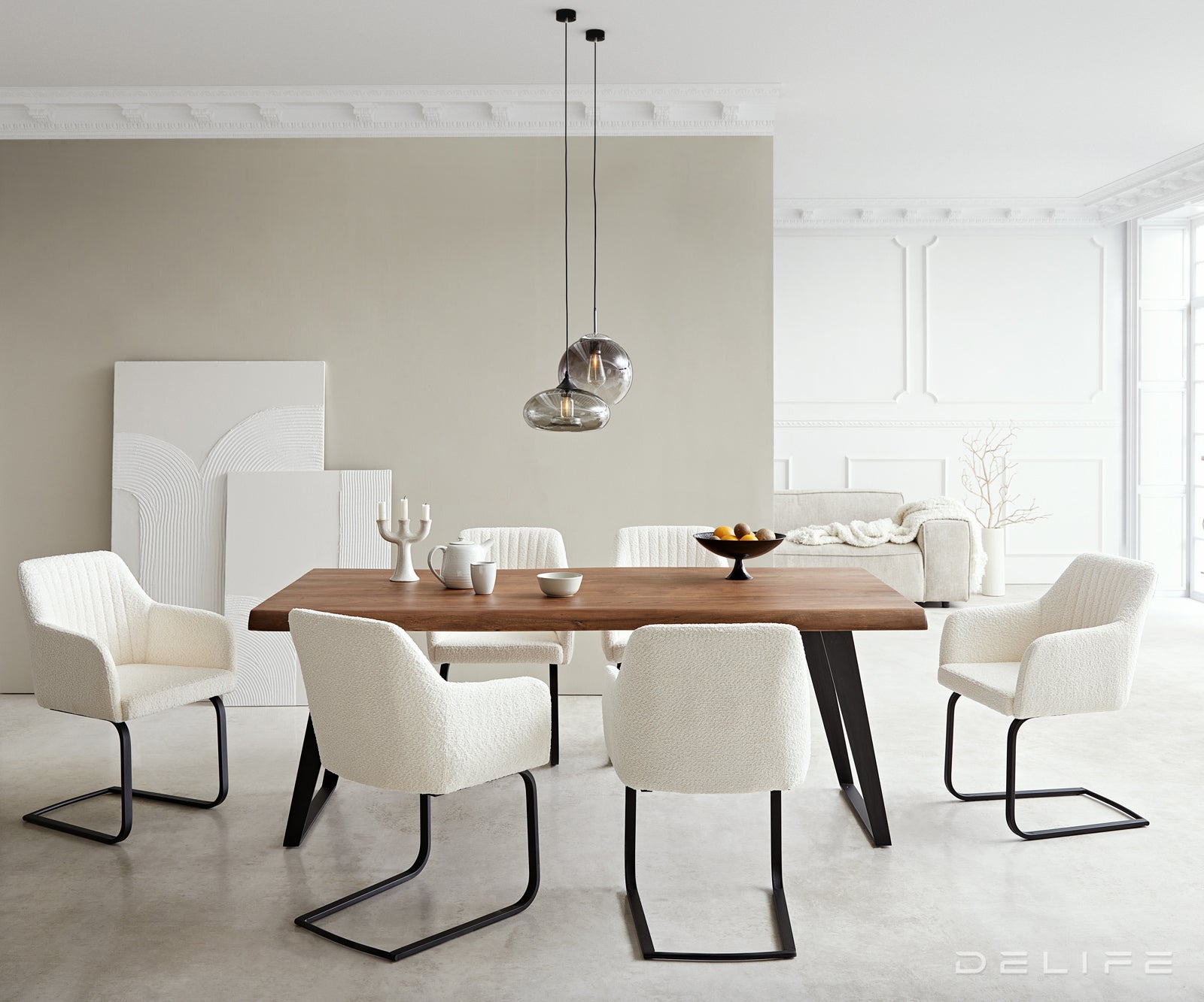 Jedilni stol Greg, Material: Bukle