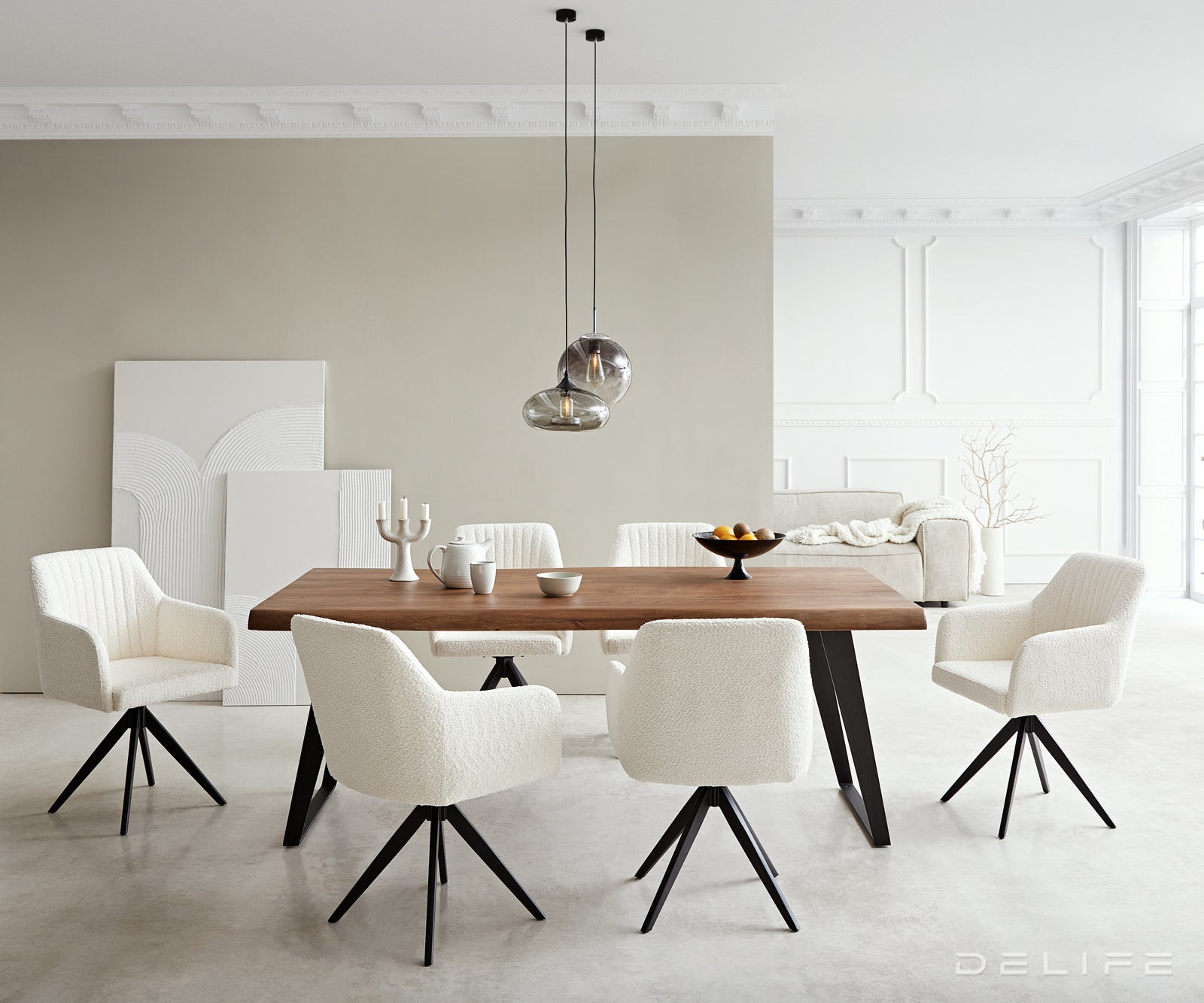 Jedilni stol Greg, Material: Bukle