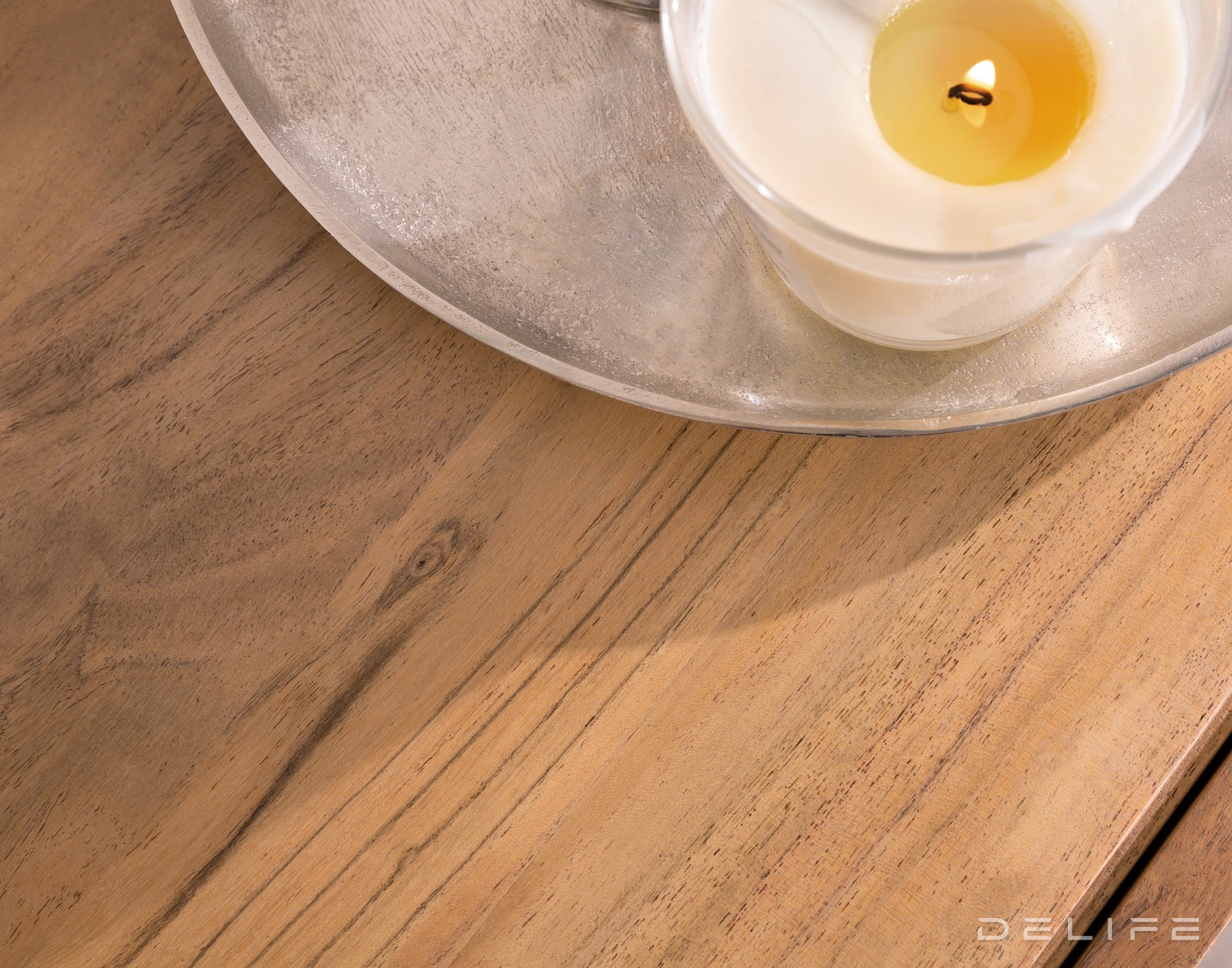 Komoda Wyatt 220x40cm, Material: Akacija