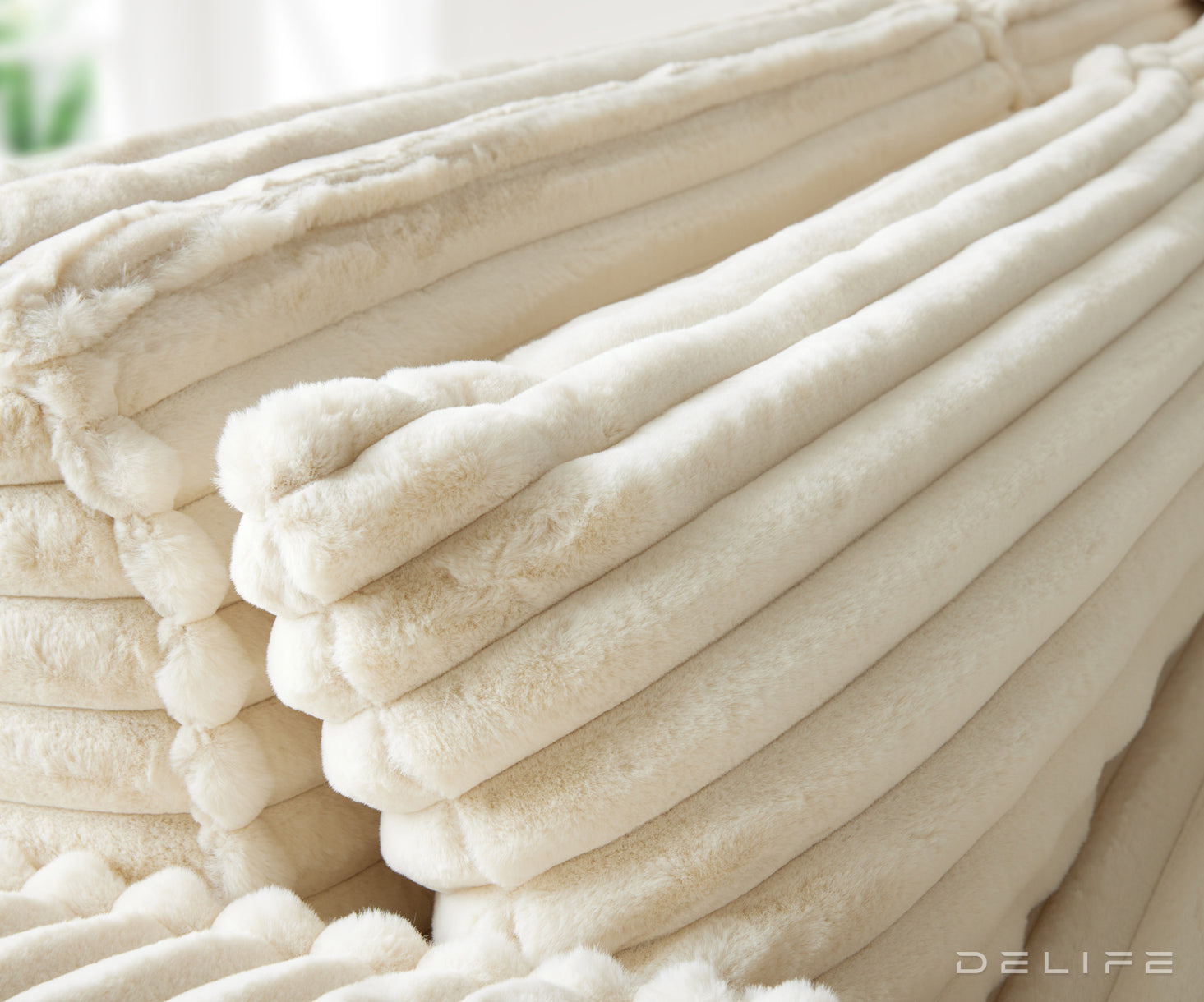 Kavč Sirpio XL 266x125cm, Material: Plišasto rebrasto blago