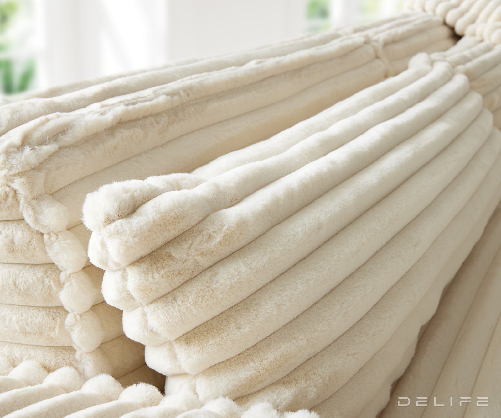 Kotna sedežna garnitura Sirpio XL 266x173cm, Material: Plišasto rebrasto blago