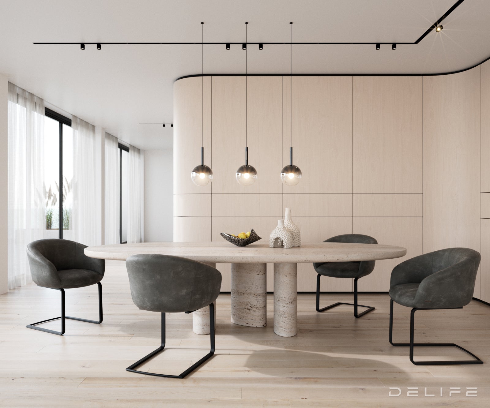 Jedilni stol Vinka, Material: Mikrofibra