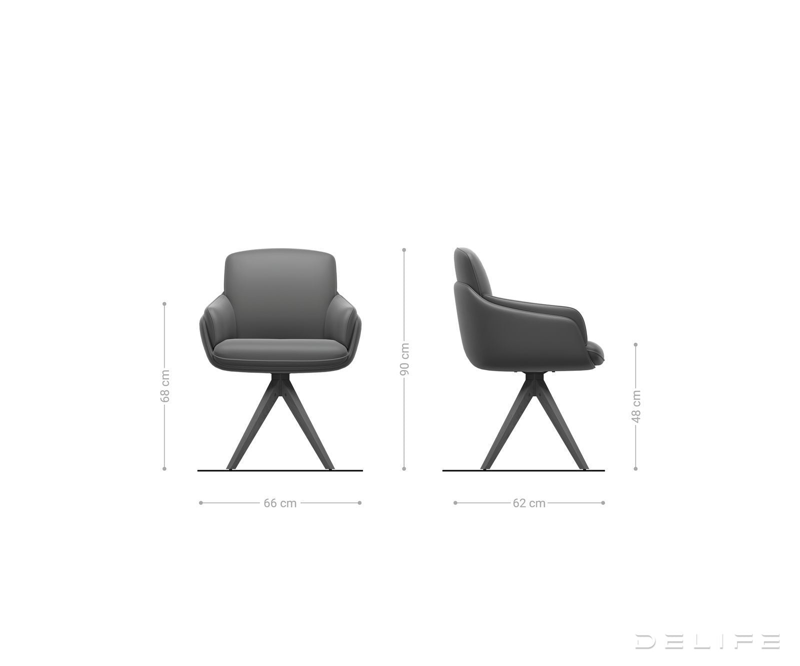 Jedilni stol Luan, Material: Bukle