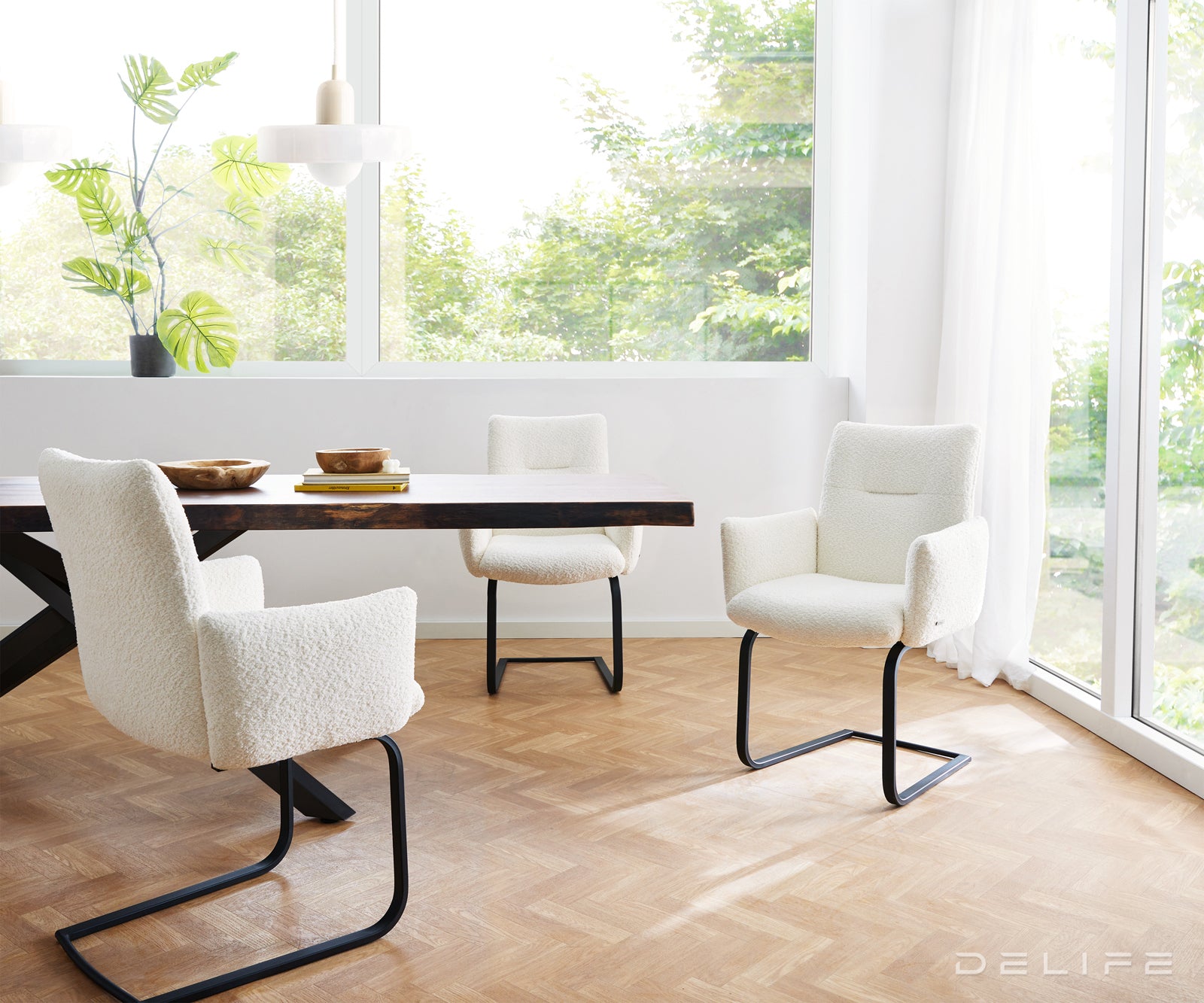 Jedilni stol Jova, Material: bukle