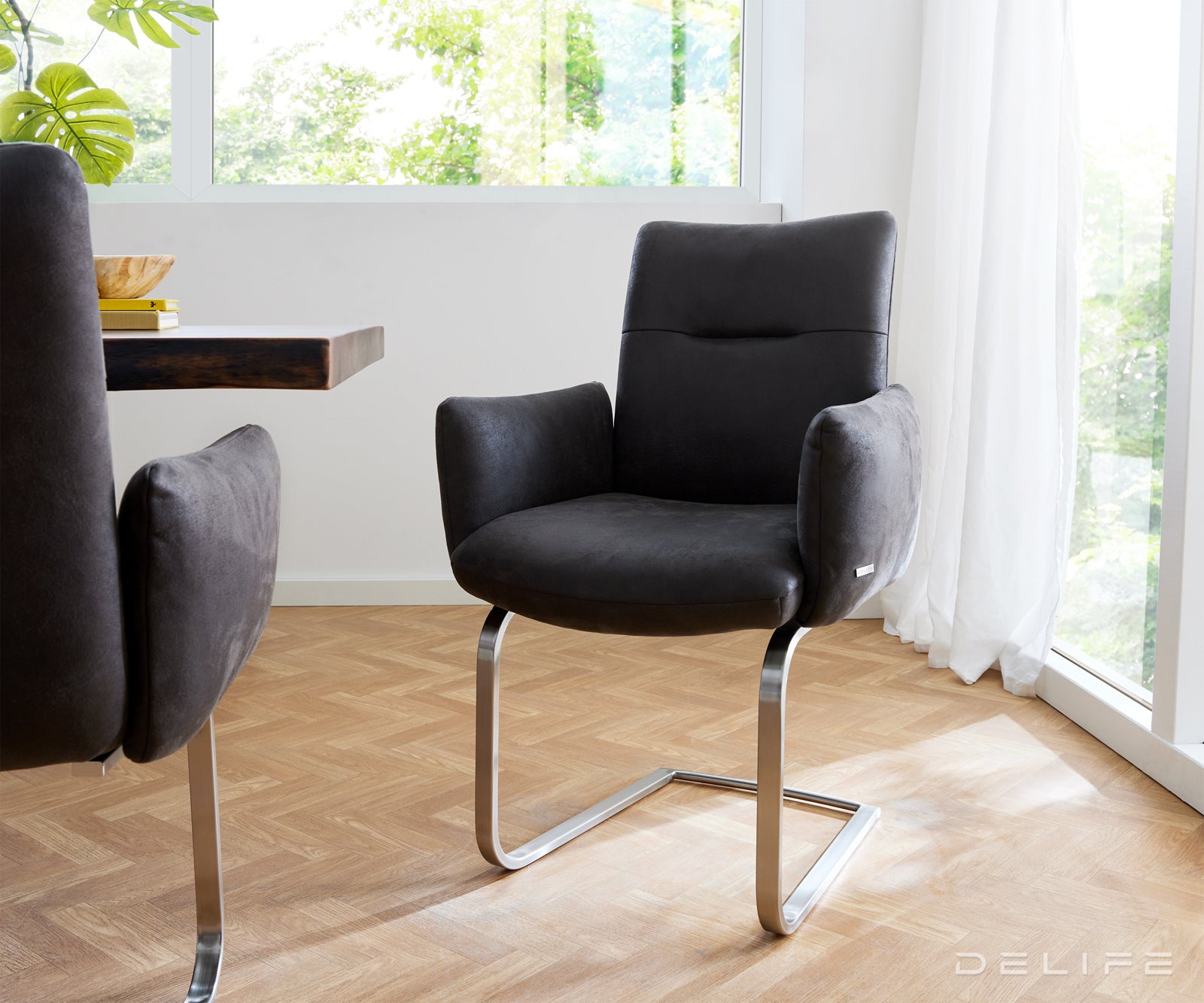 Jedilni stol Jova, Material: mikrofibra