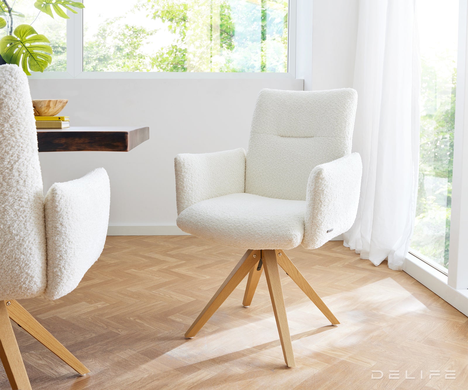 Jedilni stol Jova, Material: bukle